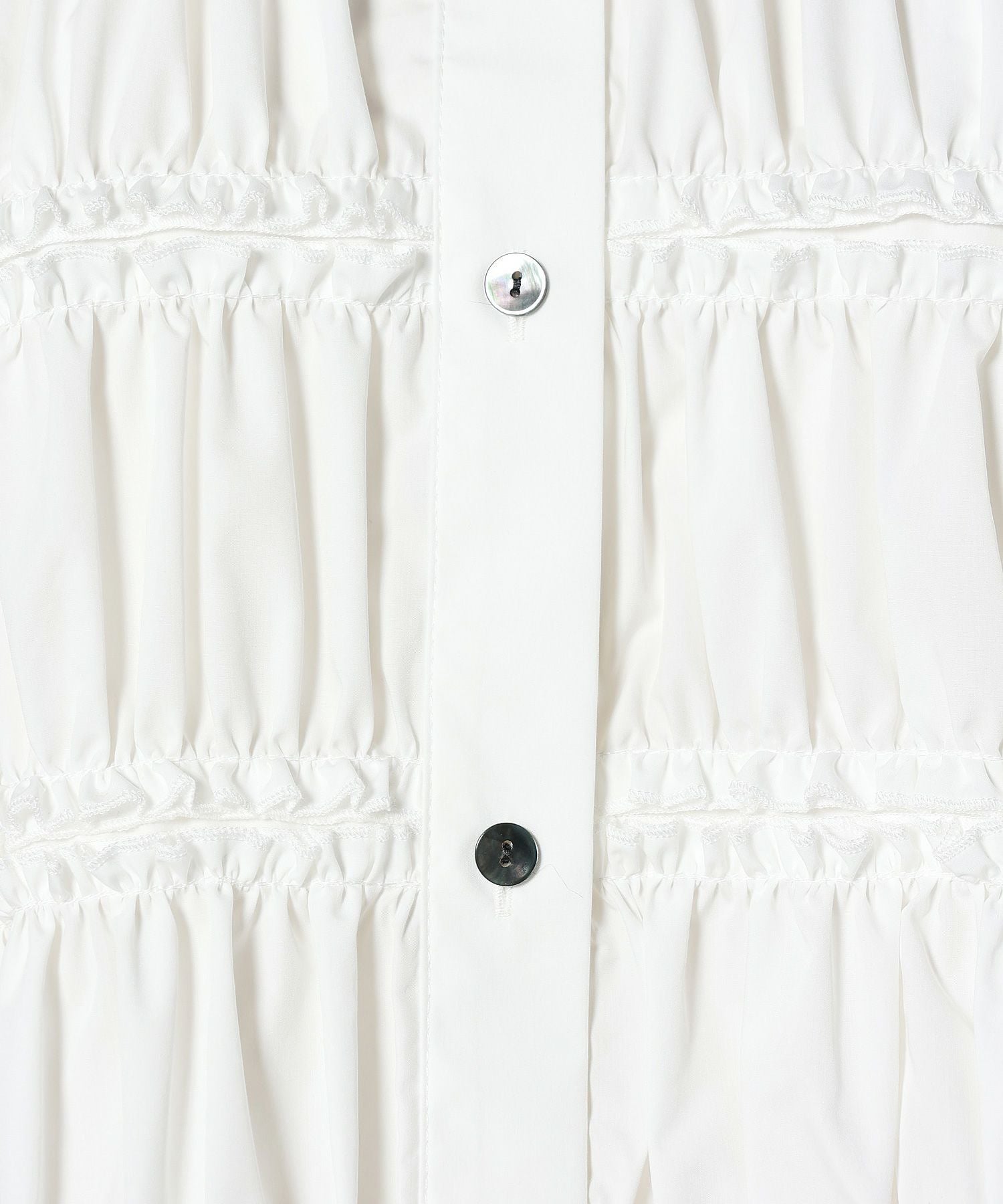 ENFOLD(エンフォルド)】 TIERED GATHER SHIRT｜PARIGOT ONLINE（パリゴ