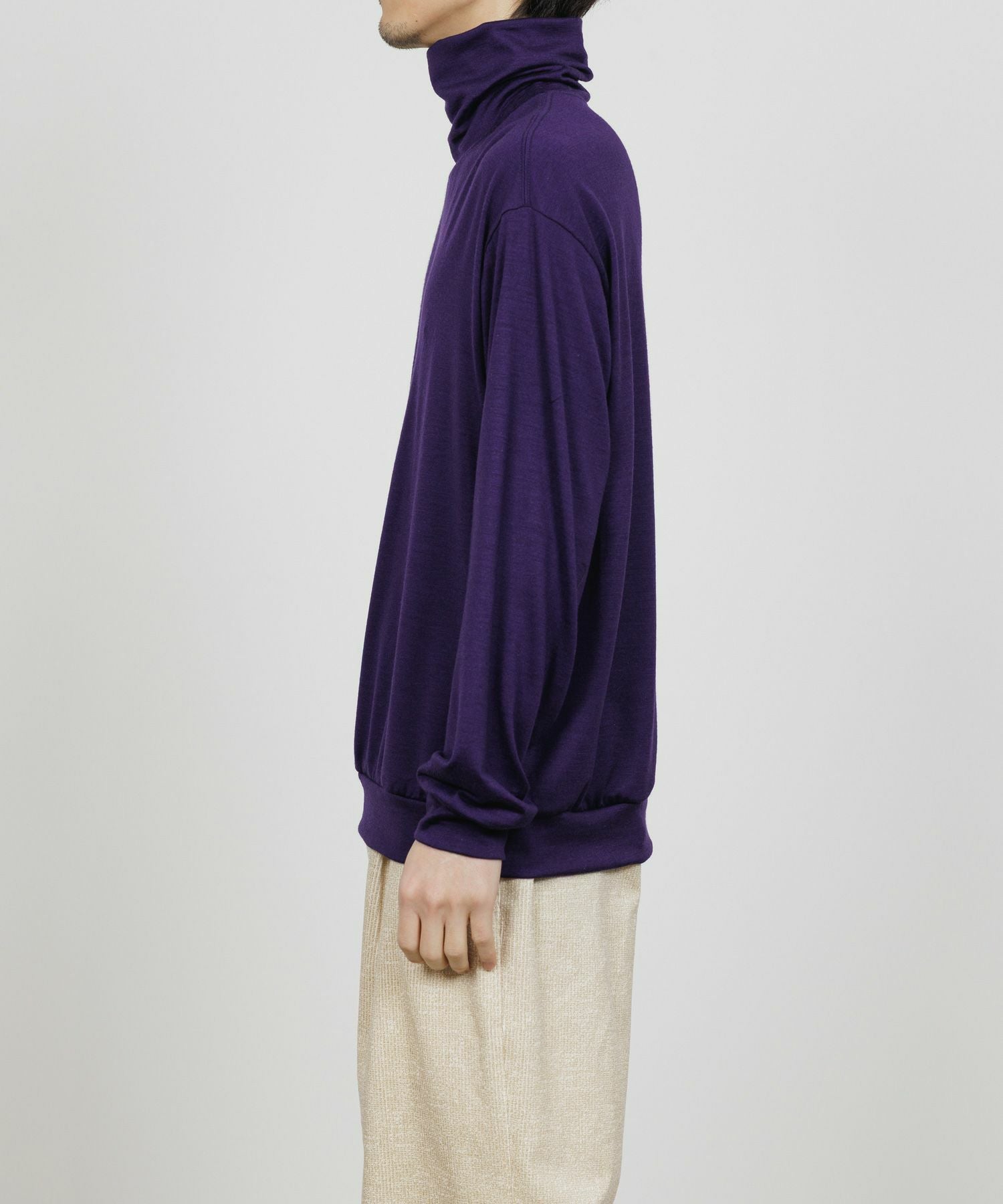 marka(マーカ)】 ウォッシャブルウール天竺 / タートルネック｜PARIGOT