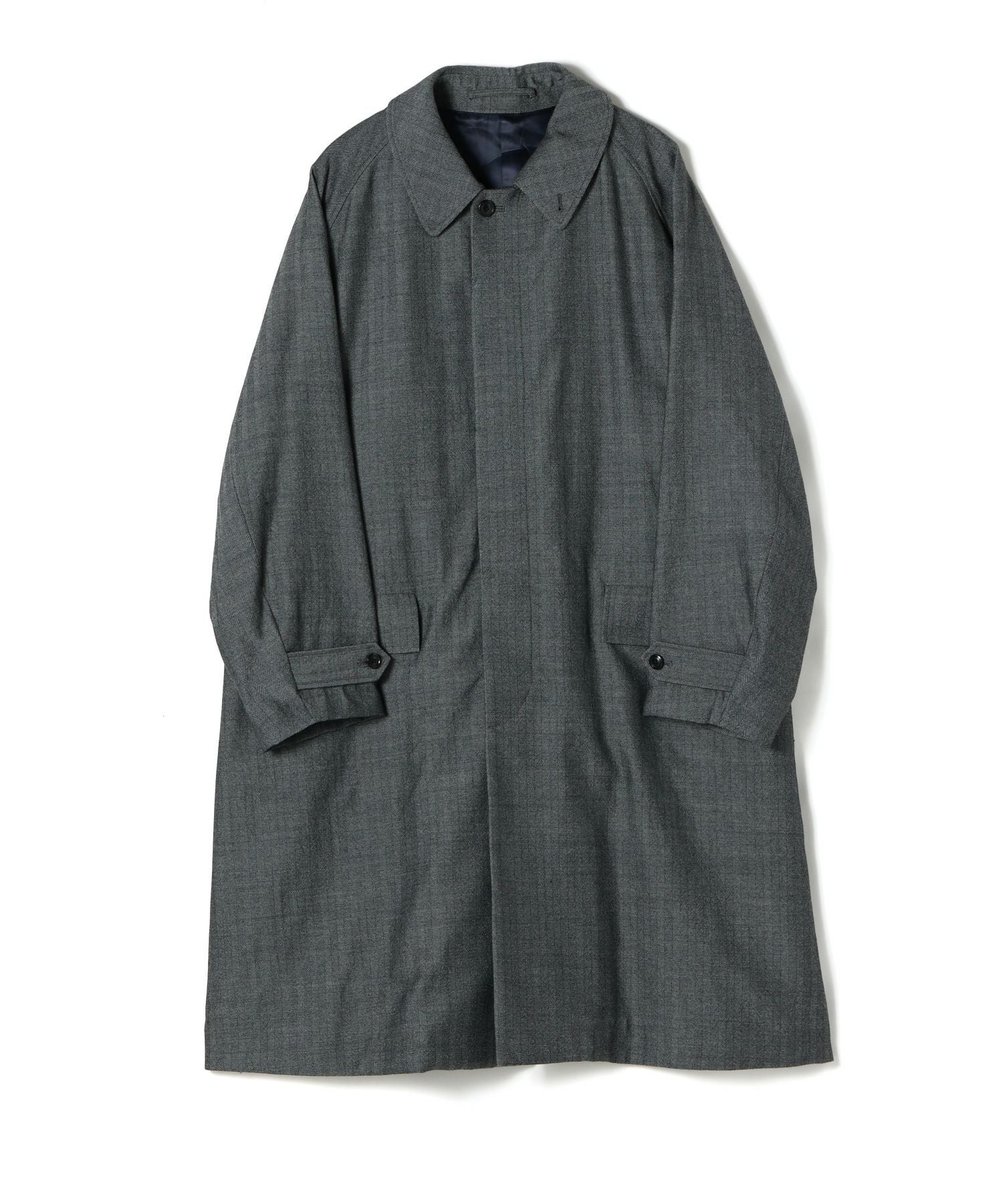 marka(マーカ)】 RAGLAN SLEEVE COAT -TUMBLED WOOL SERGE-｜PARIGOT