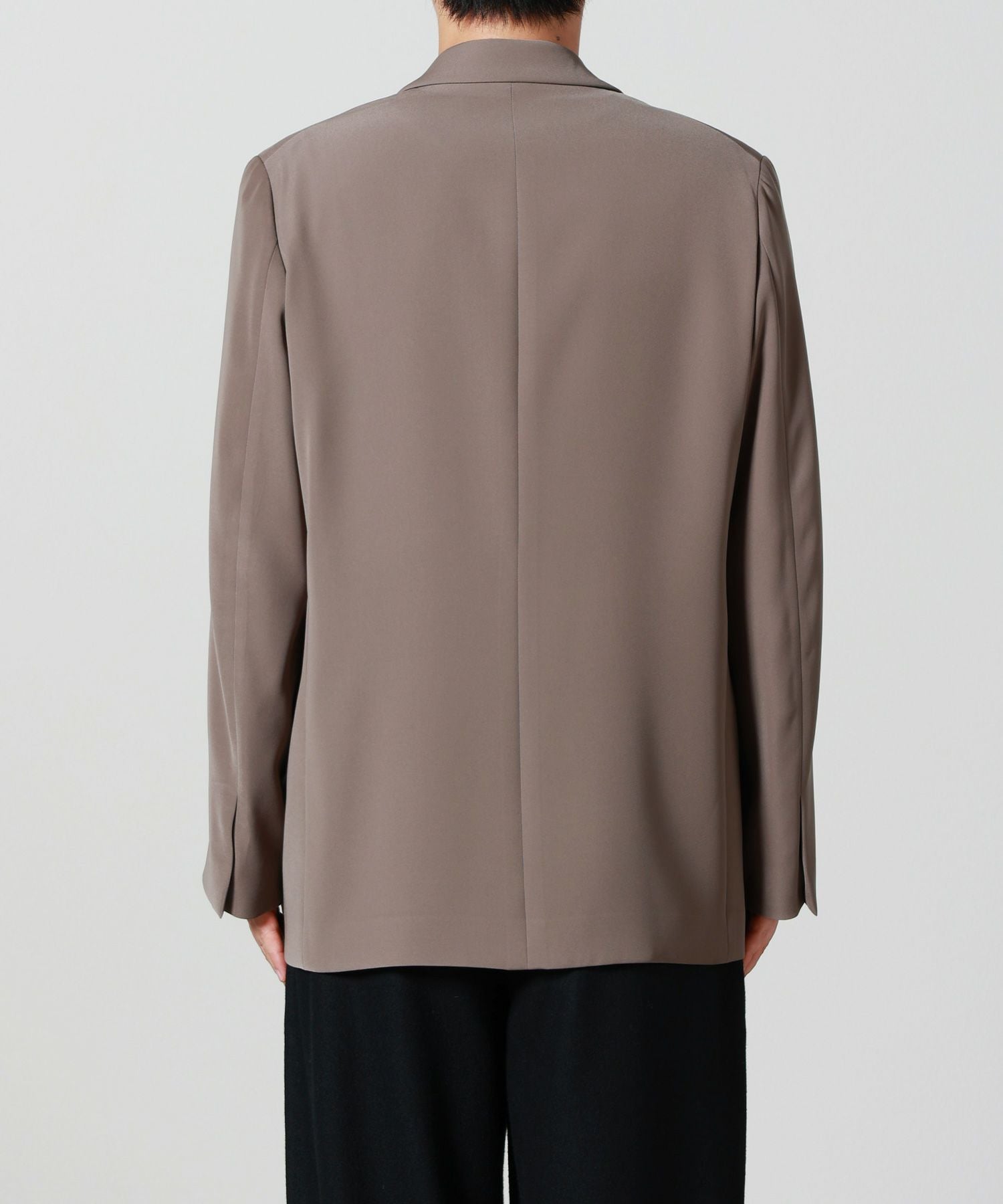 CULLNI(クルニ)】 Double Cloth Twill Zip Pcket Tailored Jacket