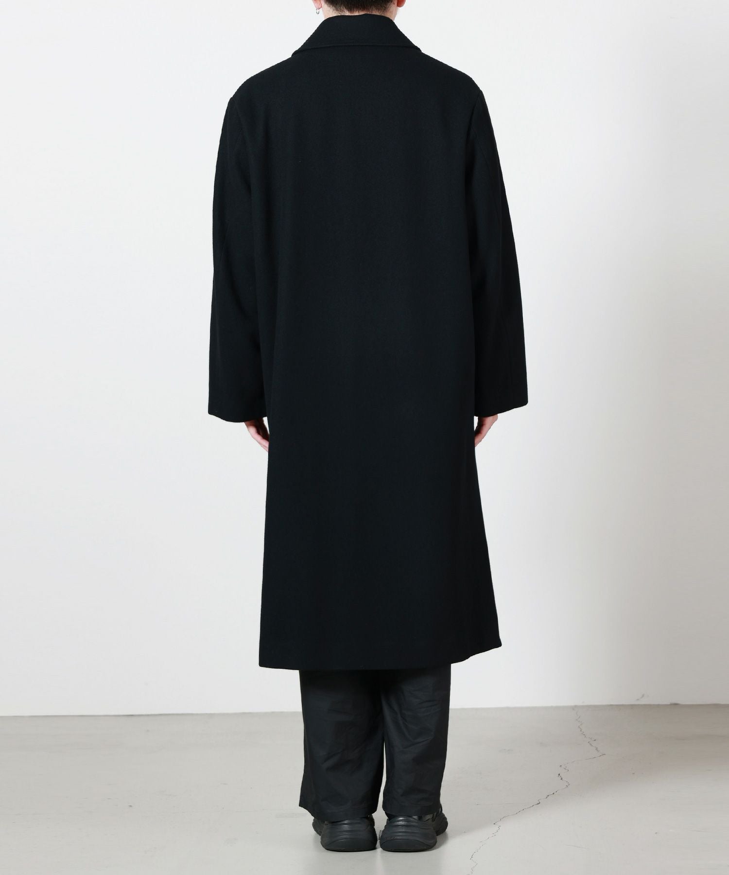 CULLNI(クルニ)】 Lamb Wool Melton Layerd Long Coat｜PARIGOT ONLINE