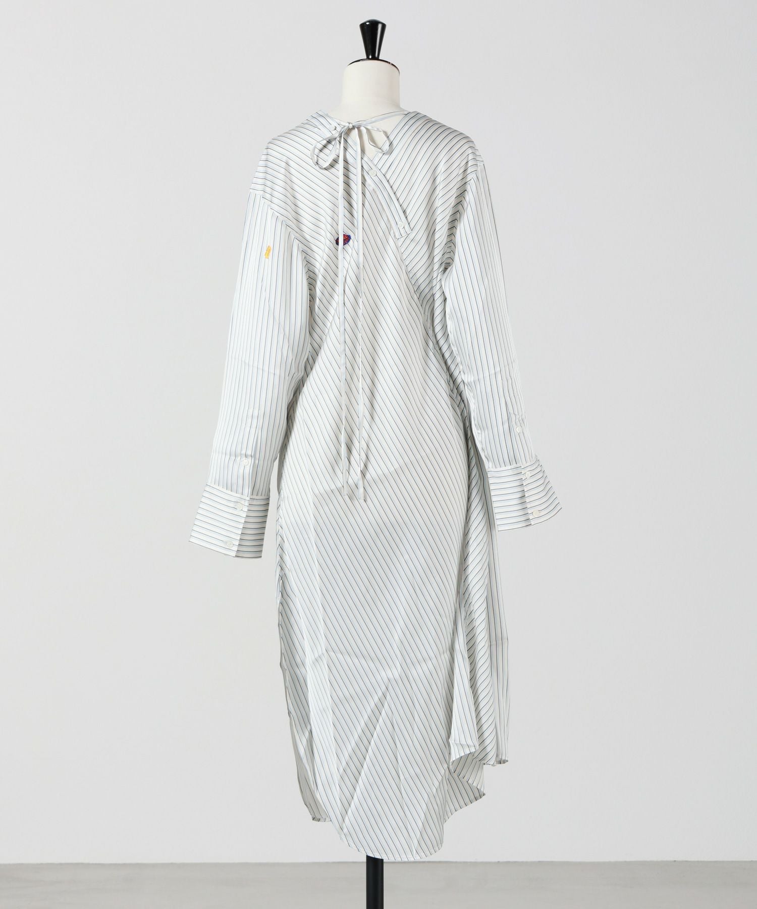 Acne Studios(アクネストゥディオズ)】 アシンメトリーシャツドレス