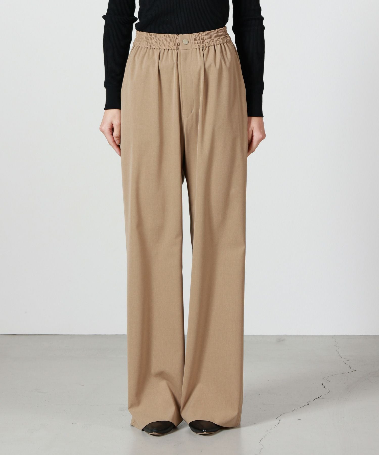 HYKE(ハイク)】 STRETCH WIDE LEG PANTS｜PARIGOT ONLINE（パリゴ