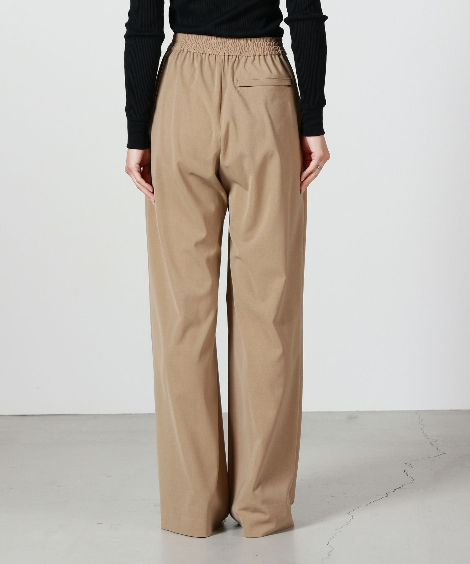 HYKE(ハイク)】 STRETCH WIDE LEG PANTS｜PARIGOT ONLINE（パリゴ