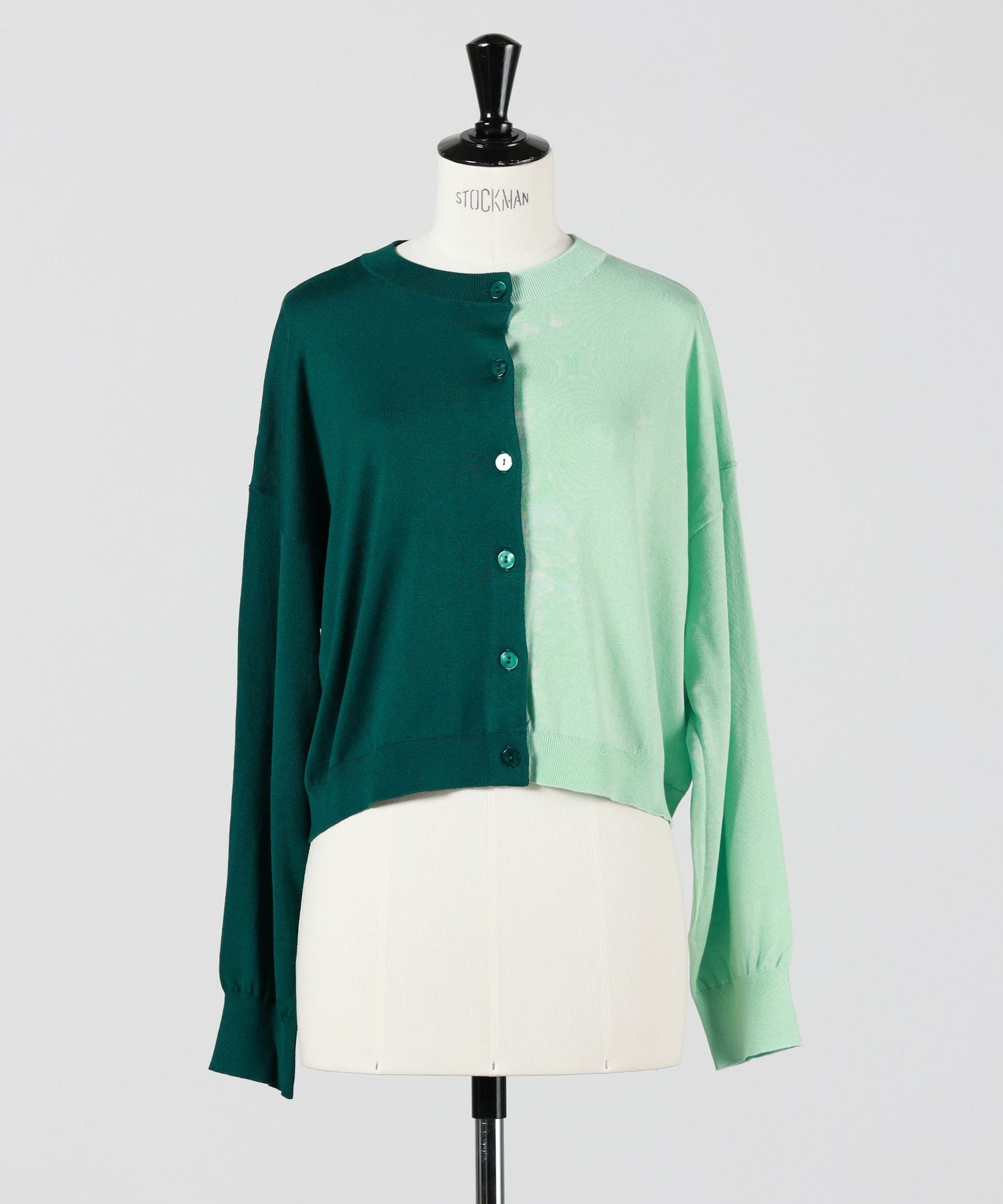 ENFOLD(エンフォルド)】 BICOLOR CARDIGAN｜PARIGOT ONLINE（パリゴ