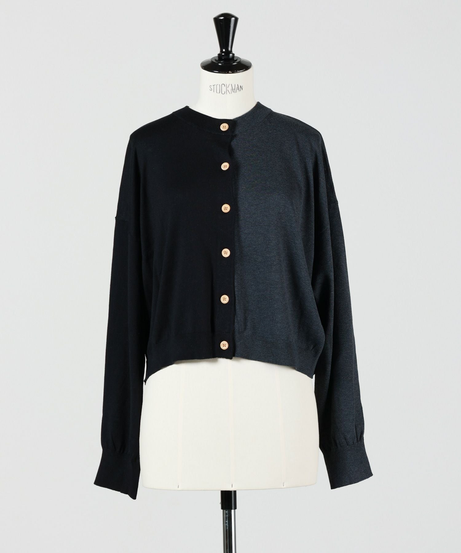 ENFOLD(エンフォルド)】 BICOLOR CARDIGAN｜PARIGOT ONLINE（パリゴ