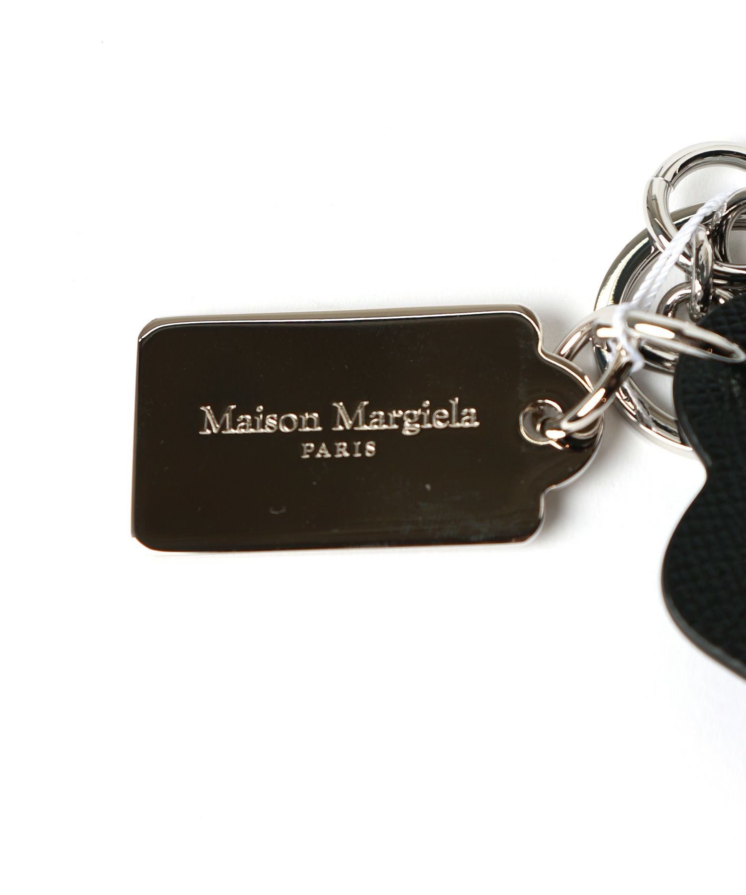 Maison Margiela 4ステッチ キーリング付きカードホルダー eab2a0542a7895a4fa4950f83e7fee