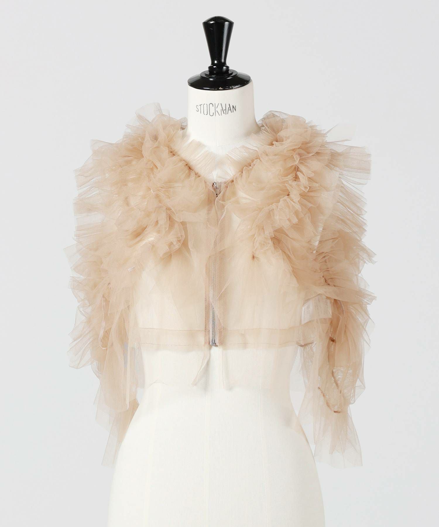 CHIKA KISADA チュールベスト Tulle vest-チュールベスト-Chika Kisada（チカキサダ）通販| st company
