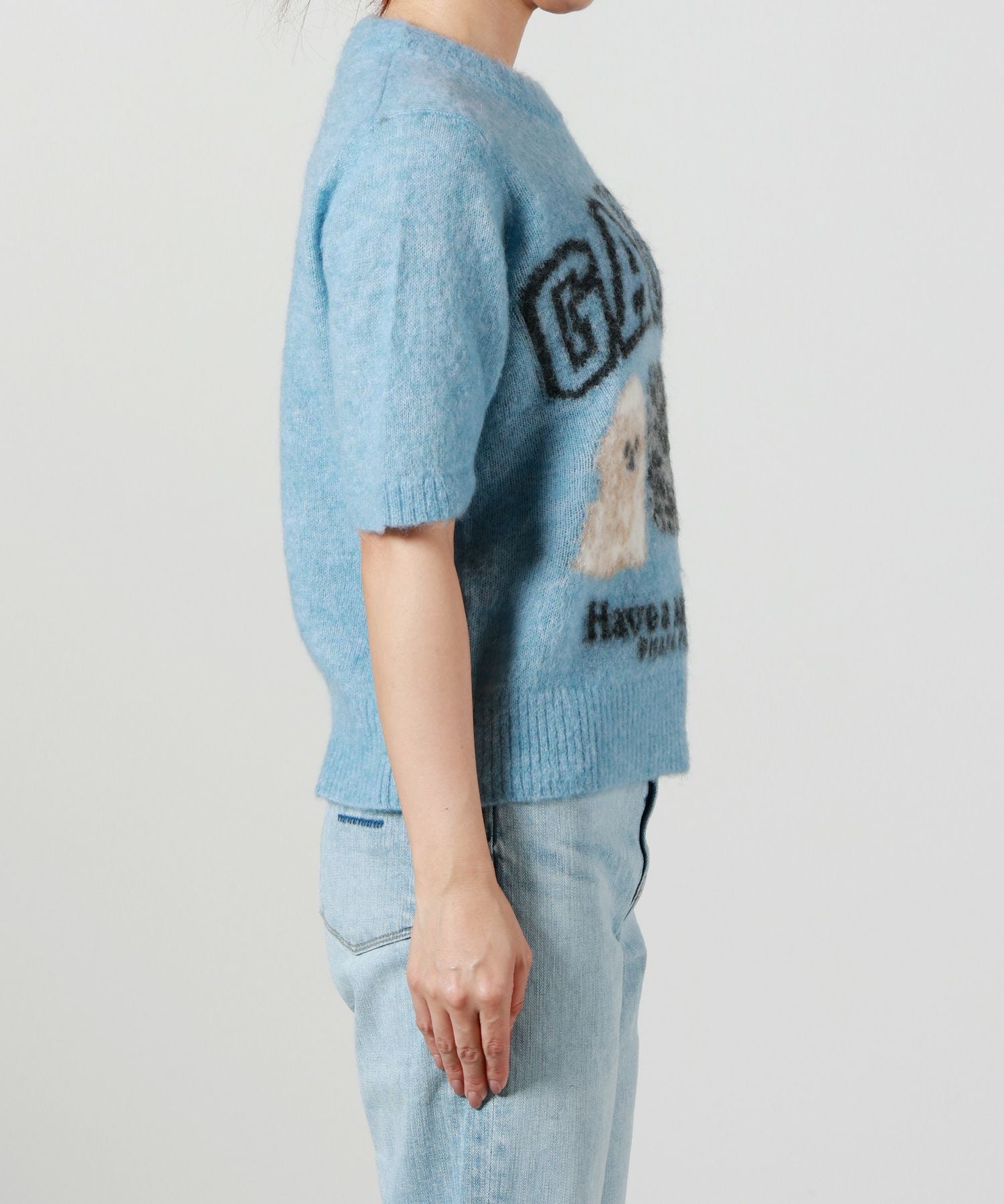 GANNI(ガニー)】 BLUE ANIMAL JUMPER｜PARIGOT ONLINE（パリゴオンライン）