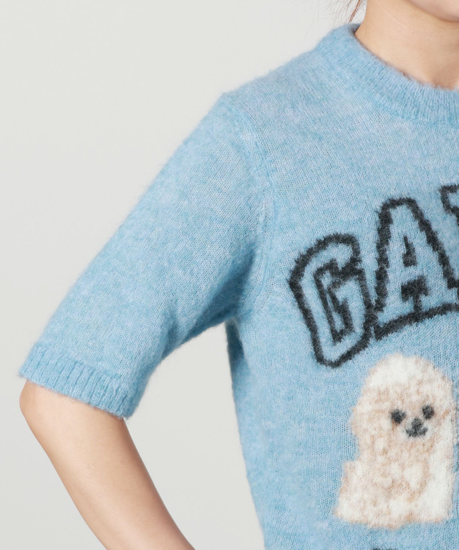 GANNI(ガニー)】 BLUE ANIMAL JUMPER｜PARIGOT ONLINE（パリゴオンライン）