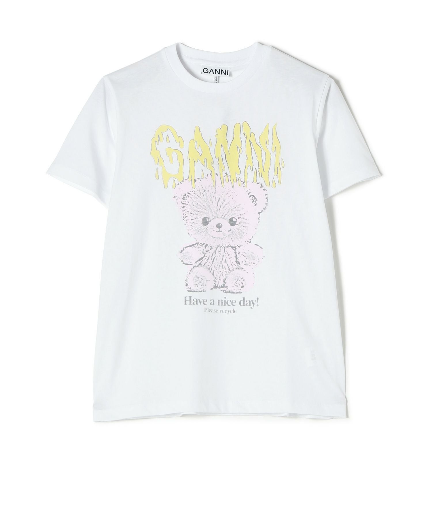GANNI(ガニー)】 JERSEY TEDDY RELAXED T-SHIRTS｜PARIGOT ONLINE