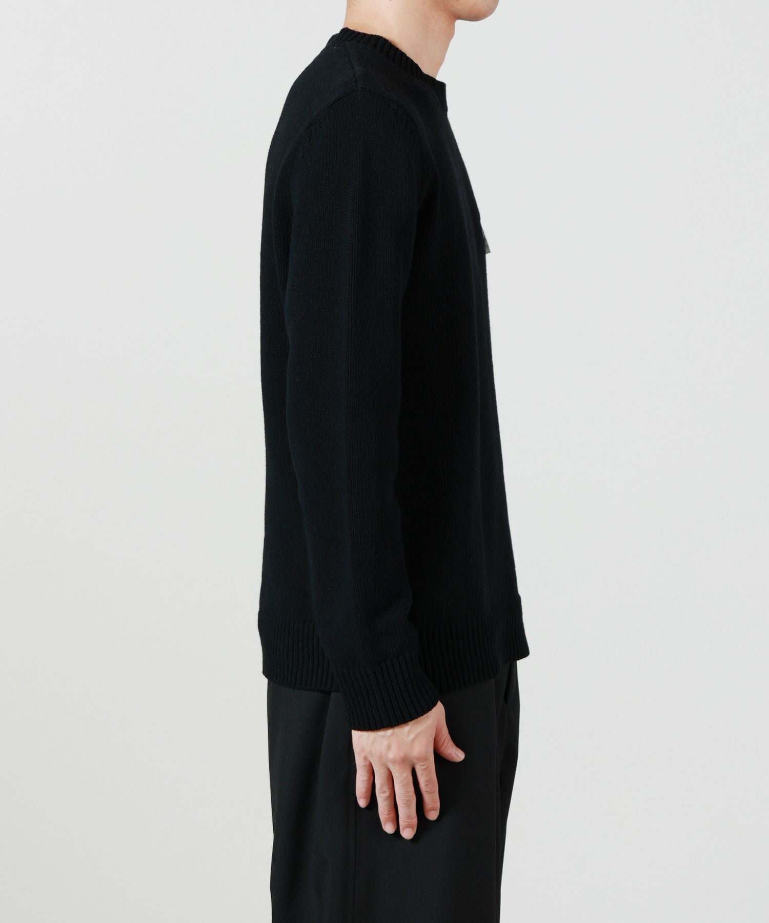 定価3.7万円　MM6　ショルダースリットニット mline]ショルダースリットニット | mystic(ミスティック)レディース