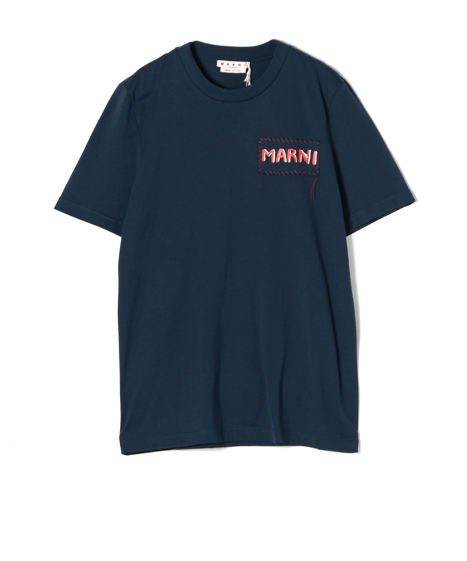 MARNI(マルニ)】 ラベル付 コットンクルーネックTシャツ｜PARIGOT