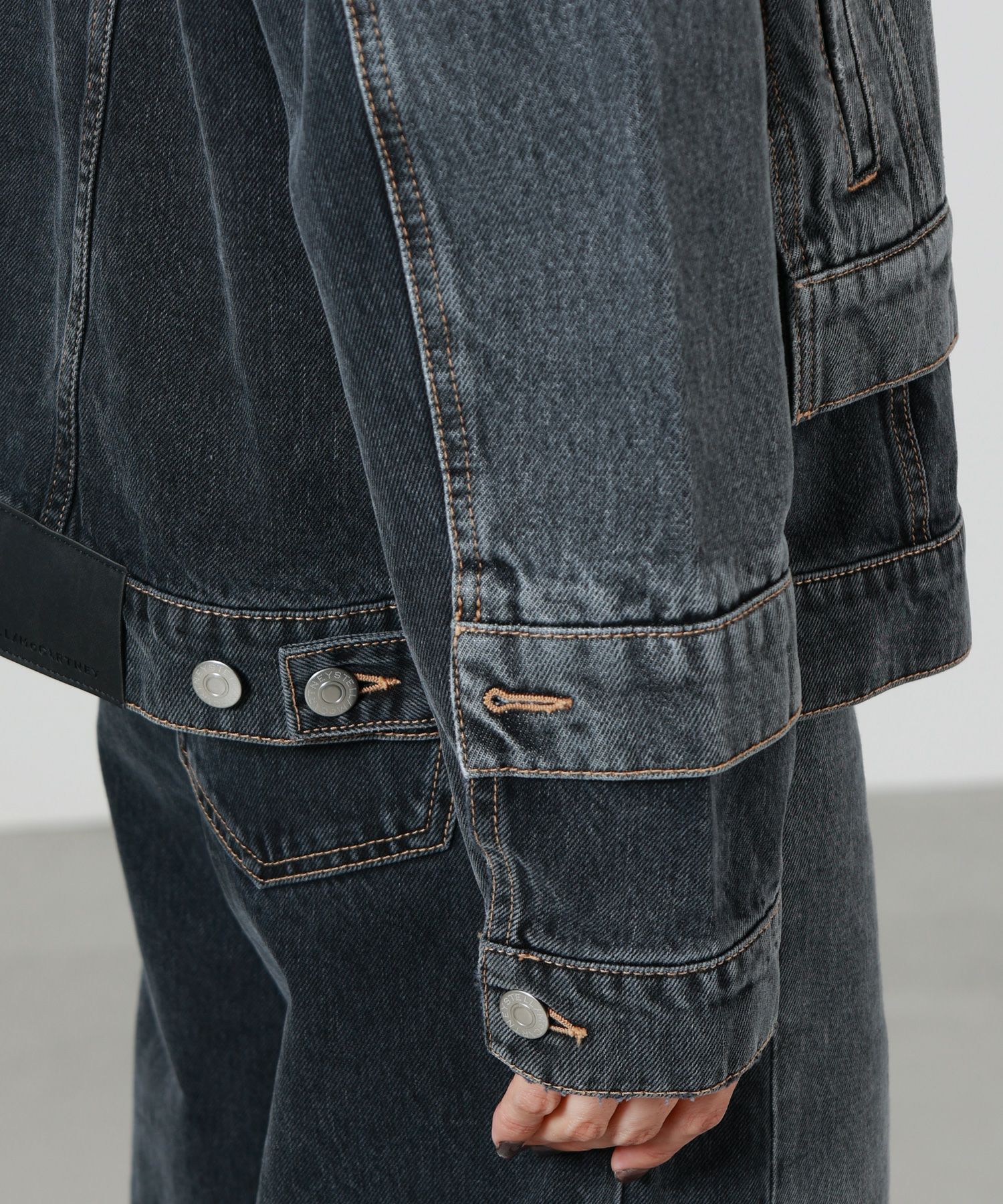 STELLA McCARTNEY(ステラ・マッカートニー)】 トーナル パネル デニム