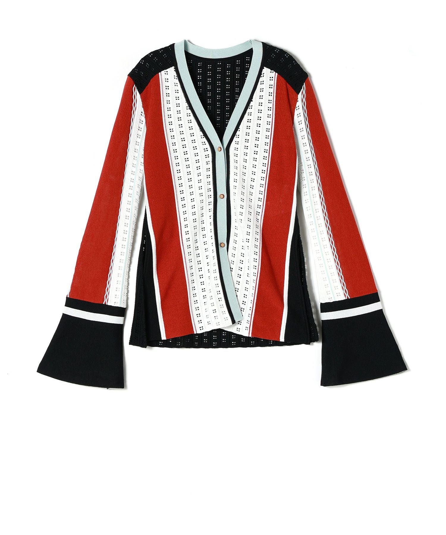 Mame Kurogouchi(マメ クロゴウチ)】 Geometric Pattern Knitted