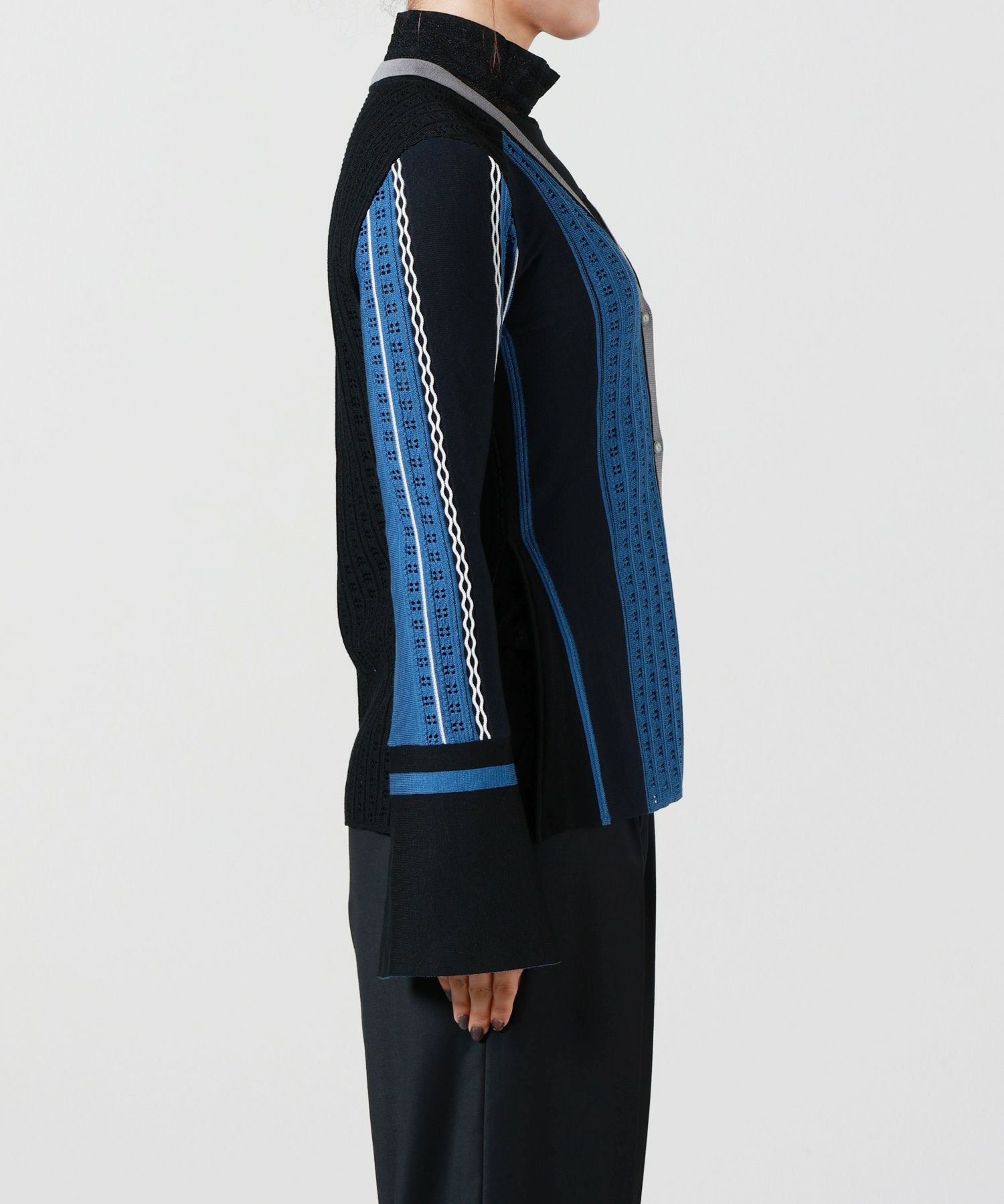 Mame Kurogouchi(マメ クロゴウチ)】 Geometric Pattern Knitted