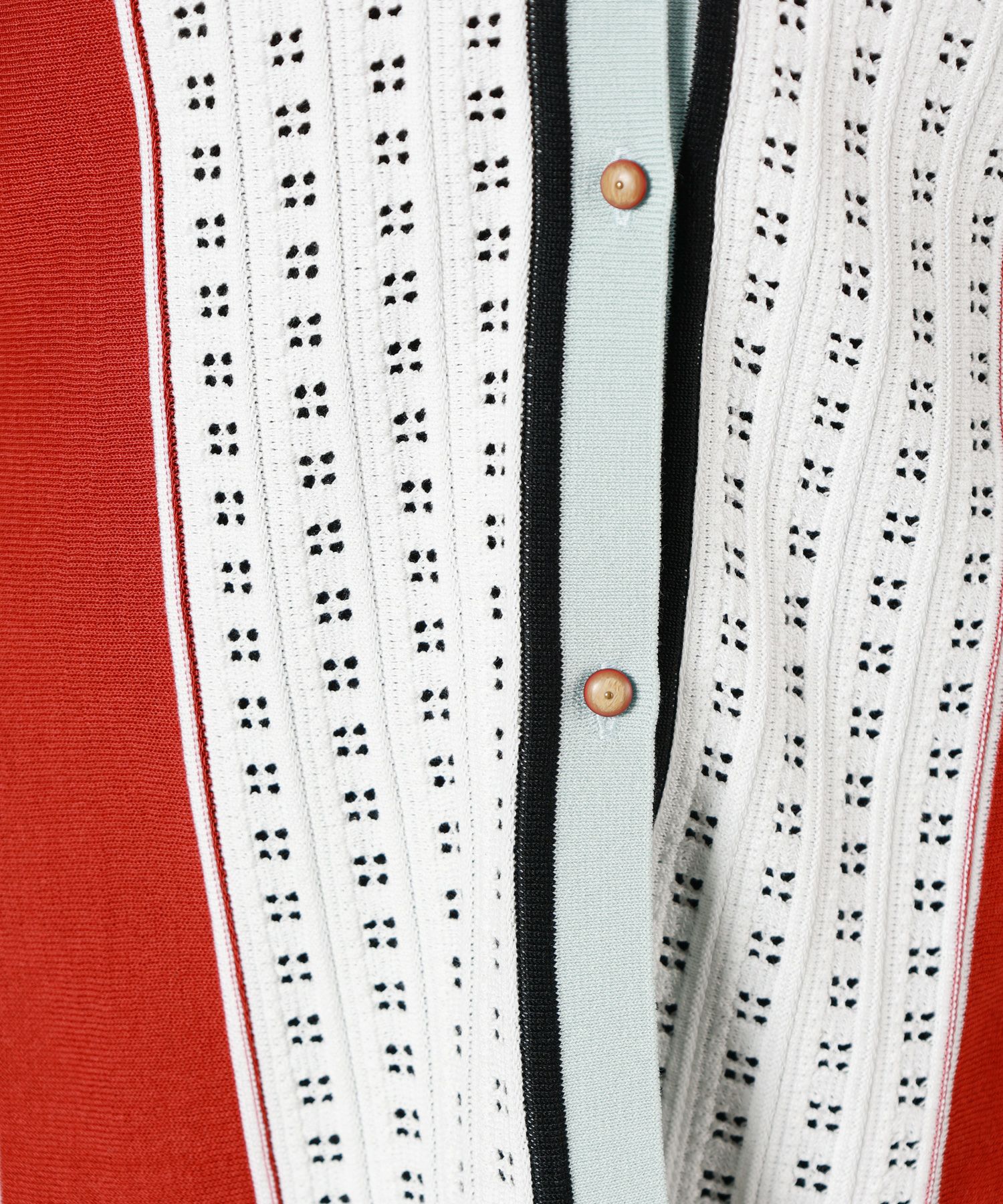 Mame Kurogouchi(マメ クロゴウチ)】 Geometric Pattern Knitted