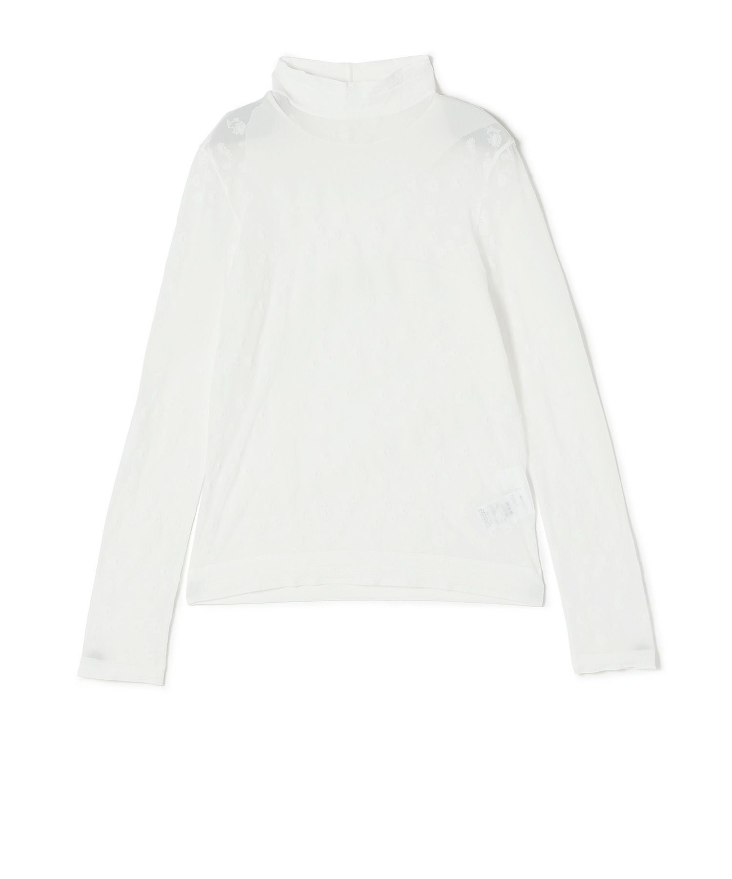 Mame Kurogouchi(マメ クロゴウチ)】 Knitted High Neck Top｜PARIGOT