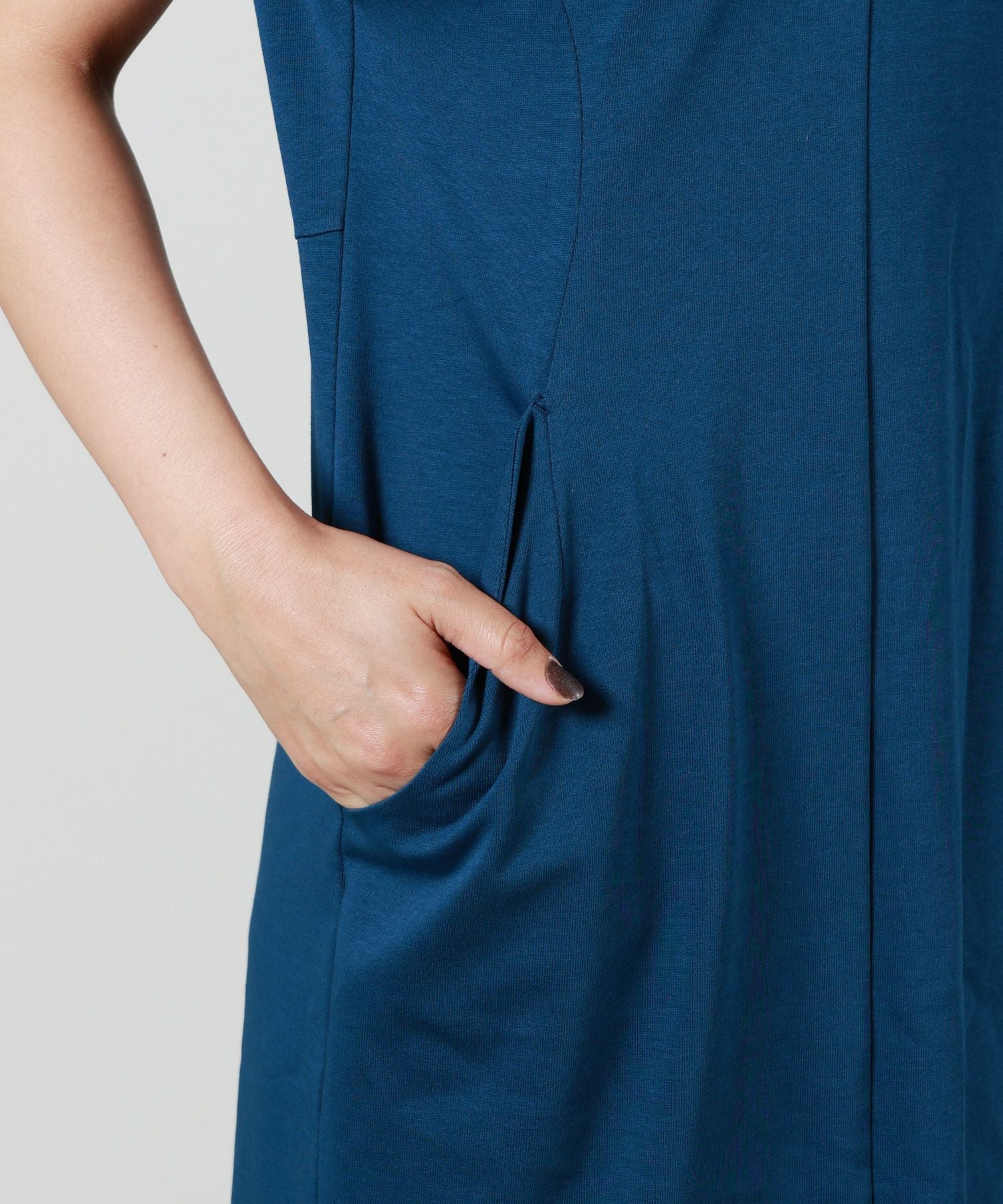 Mame Kurogouchi(マメ クロゴウチ)】 Cotton Jersey Puff Sleeve Dress