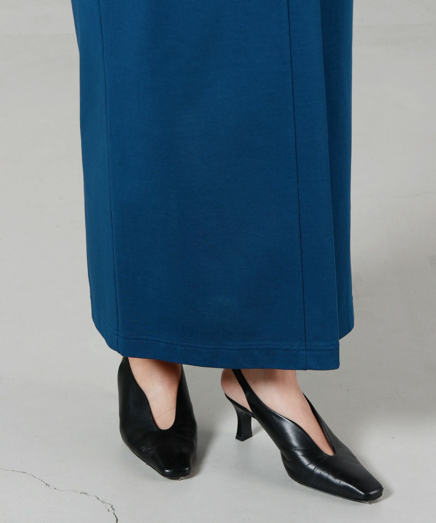 Mame Kurogouchi(マメ クロゴウチ)】 Cotton Jersey Puff Sleeve Dress