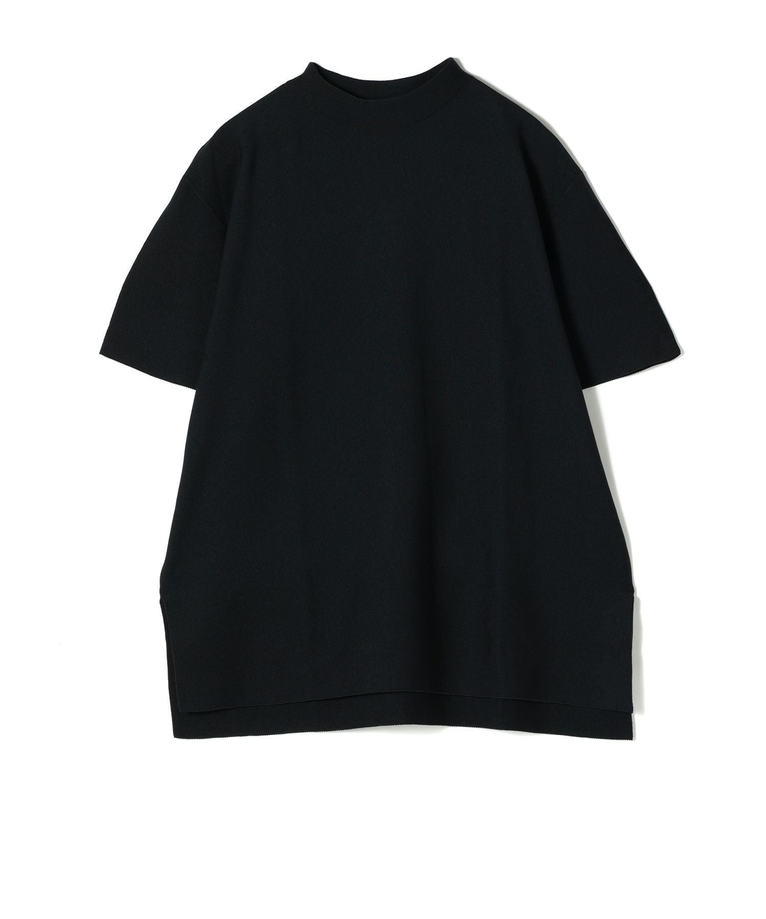 CFCL(シーエフシーエル)】 GARTER MOCKNECK SHORT SLEEVE TEE SHIRT