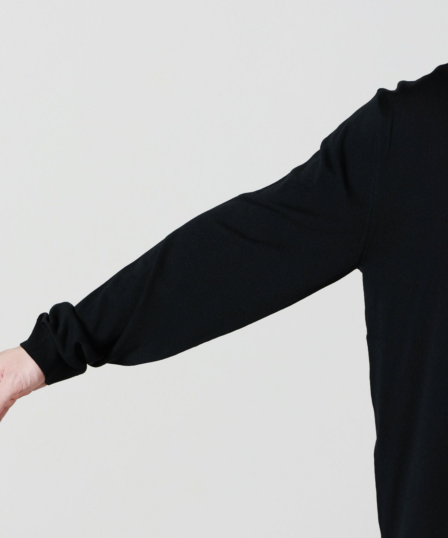 CFCL(シーエフシーエル)】 SOFT HIGH GAUGE MOCKNECK LONG SLEEVE TOP