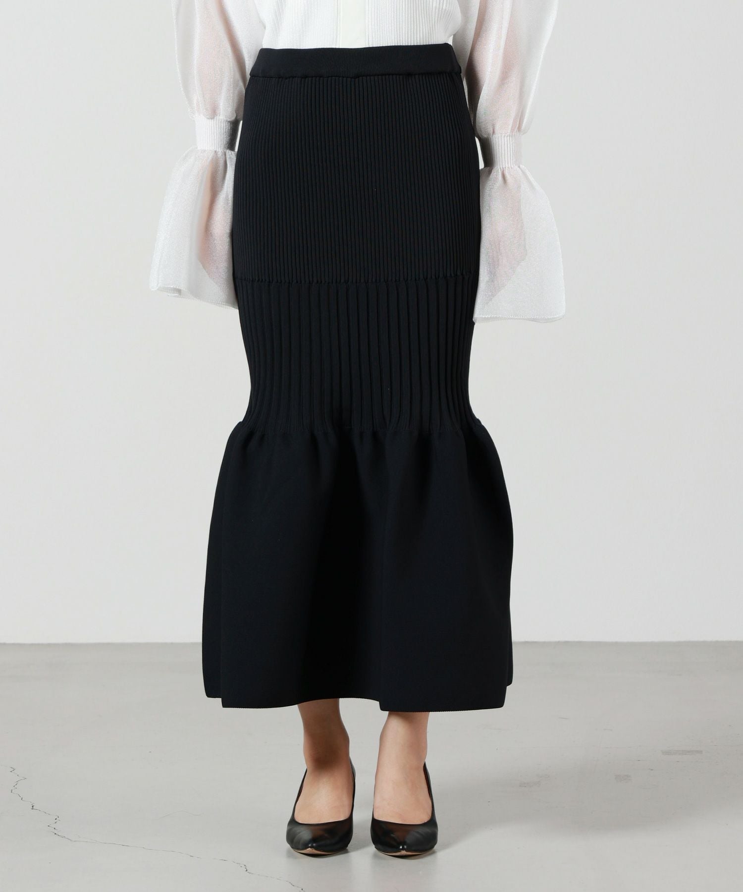 CFCL(シーエフシーエル)】 FLUTED MERMAID SKIRT｜PARIGOT ONLINE