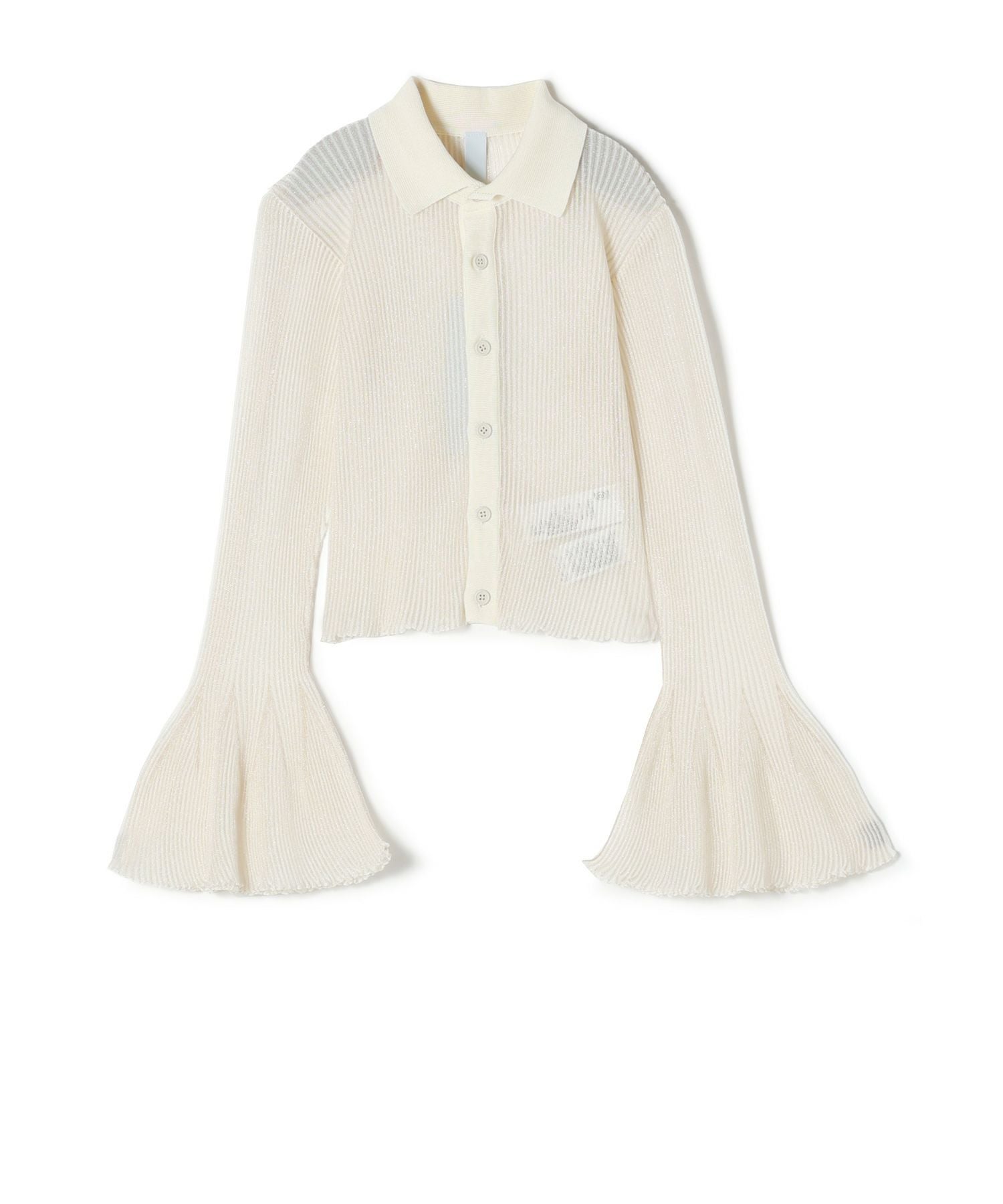CFCL(シーエフシーエル)】 HYPHA LUCENT GLITTER SHIRT CARDIGAN