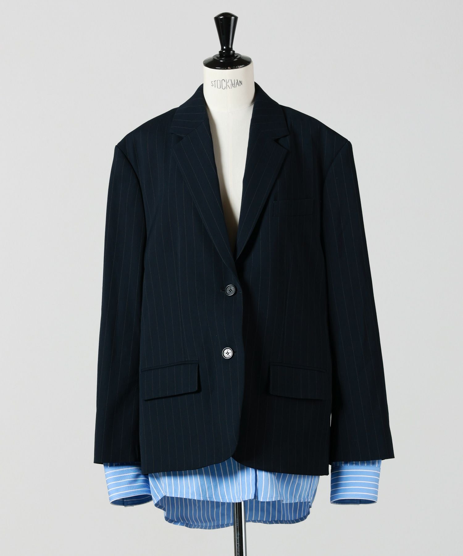 Acne Studios(アクネストゥディオズ)】 レイヤードスーツジャケット
