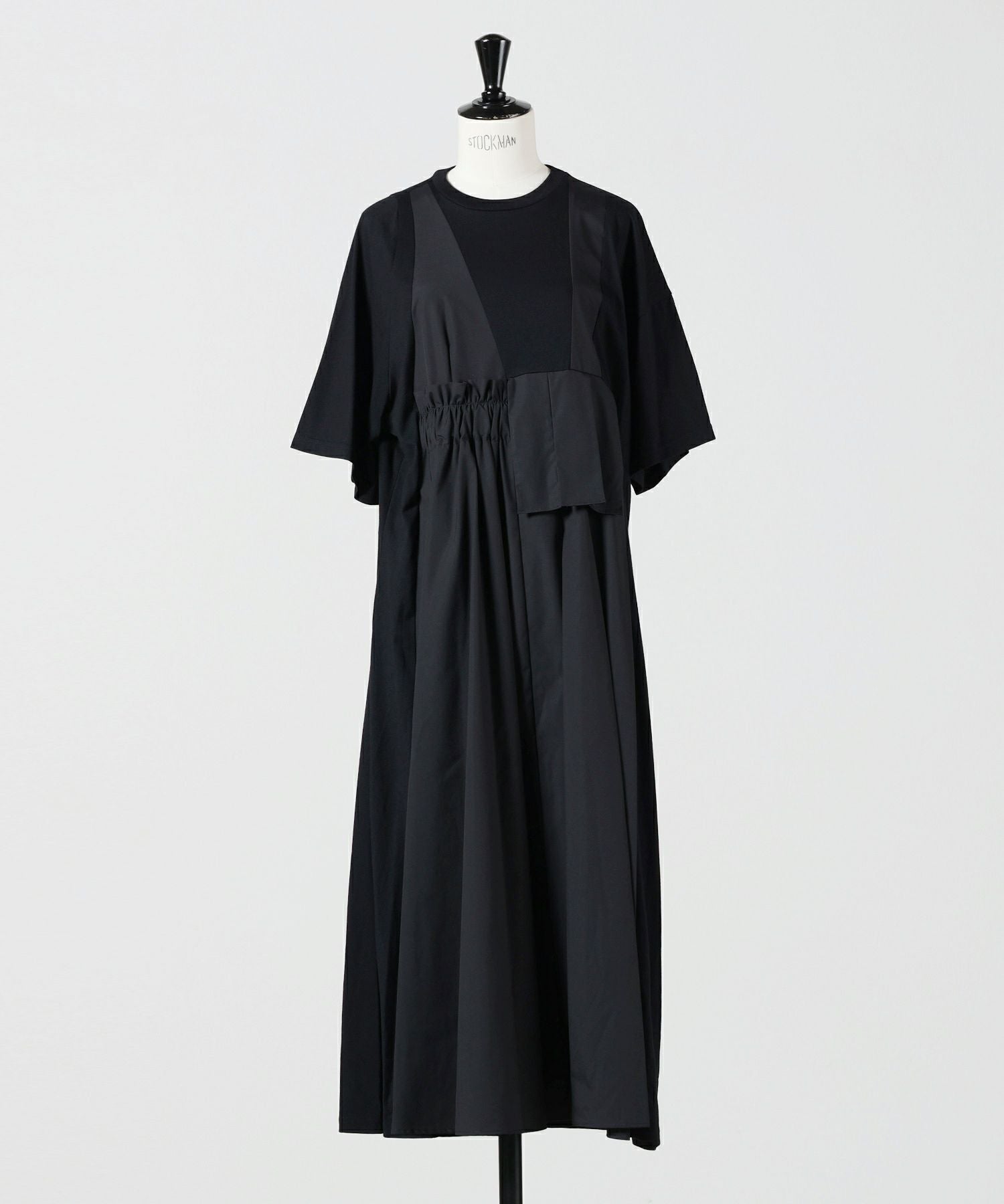ENFOLD 2025年 FAKE-LAYERED DRESS ワンピース 黒 ENFOLD(エンフォルド)】 FAKE-LAYERED DRESS｜PARIGOT ONLINE（パリゴ