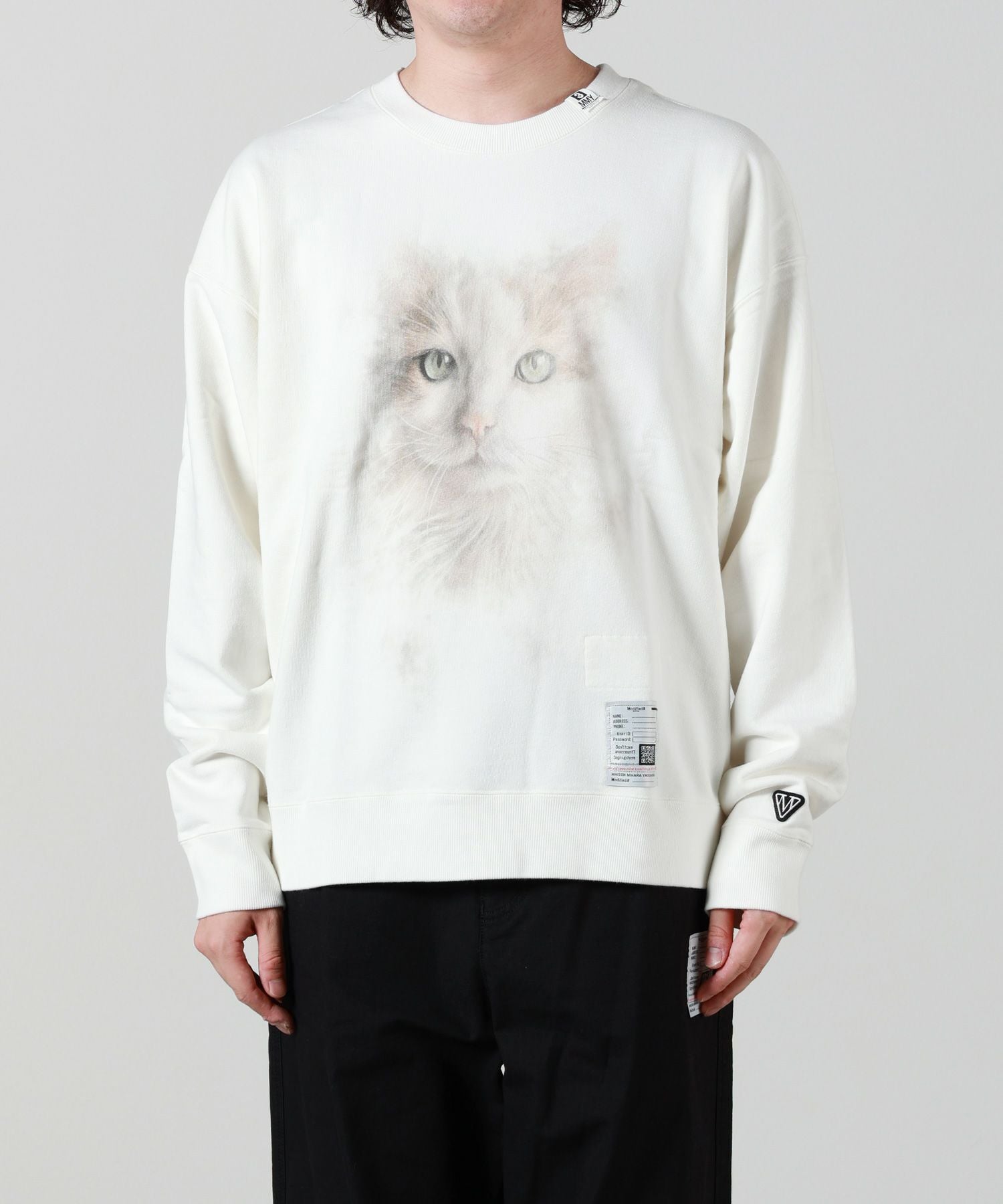 Maison MIHARA YASUHIRO(メゾンミハラヤスヒロ)】 Cat Printed
