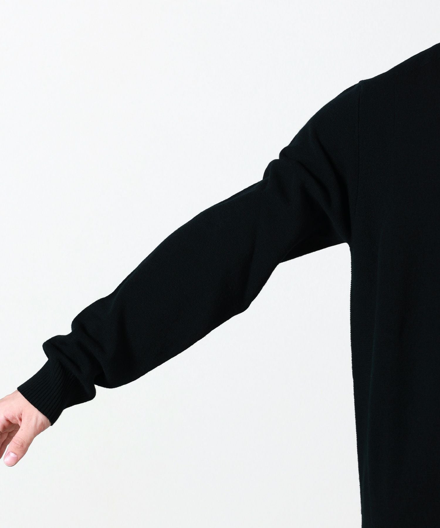 STONE ISLAND(ストーンアイランド)】 STRETCH RWS WOOL - CREW NECK