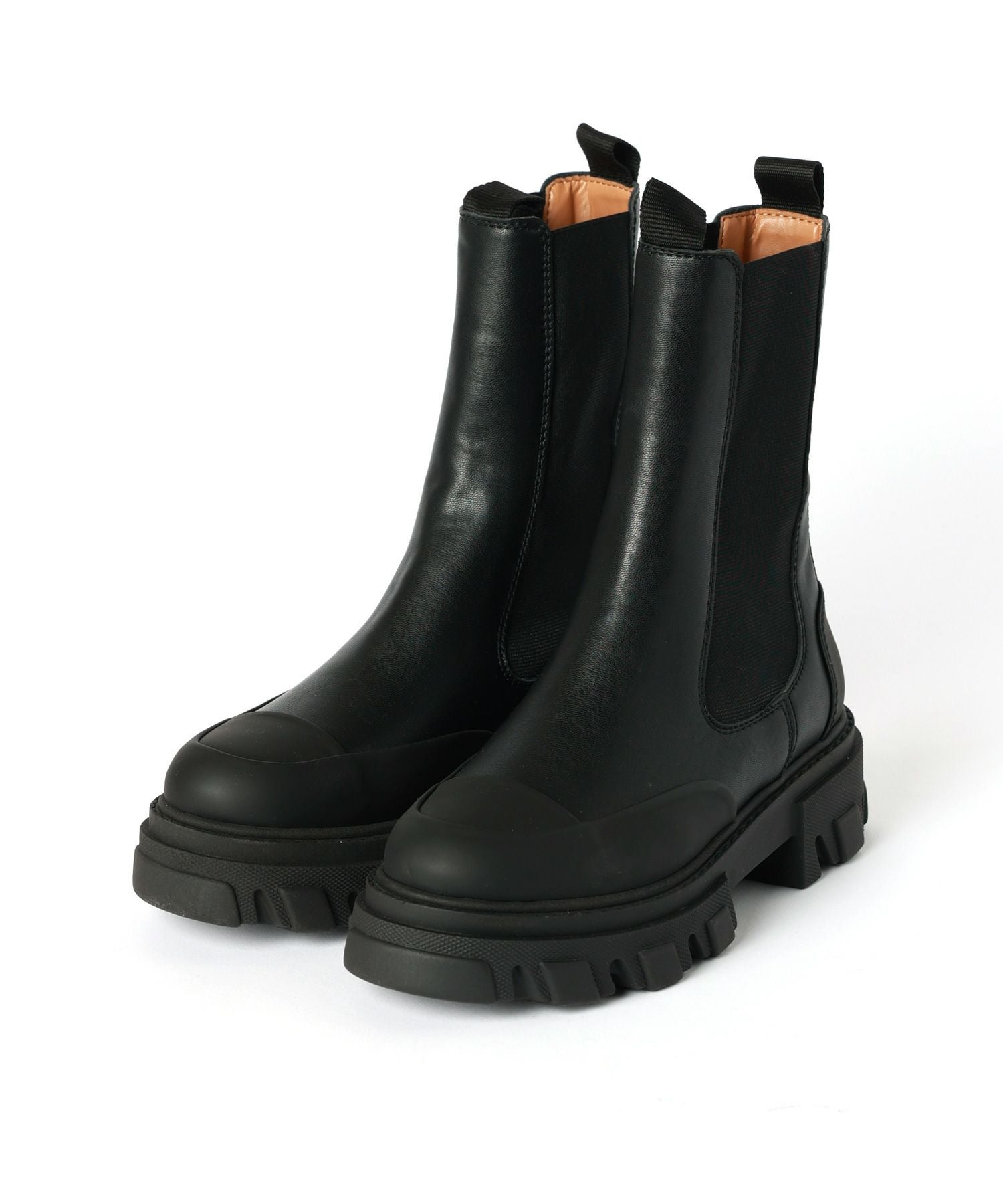 GANNI(ガニー)】 CLEATED MID CHELSEA BOOTS｜PARIGOT ONLINE（パリゴ
