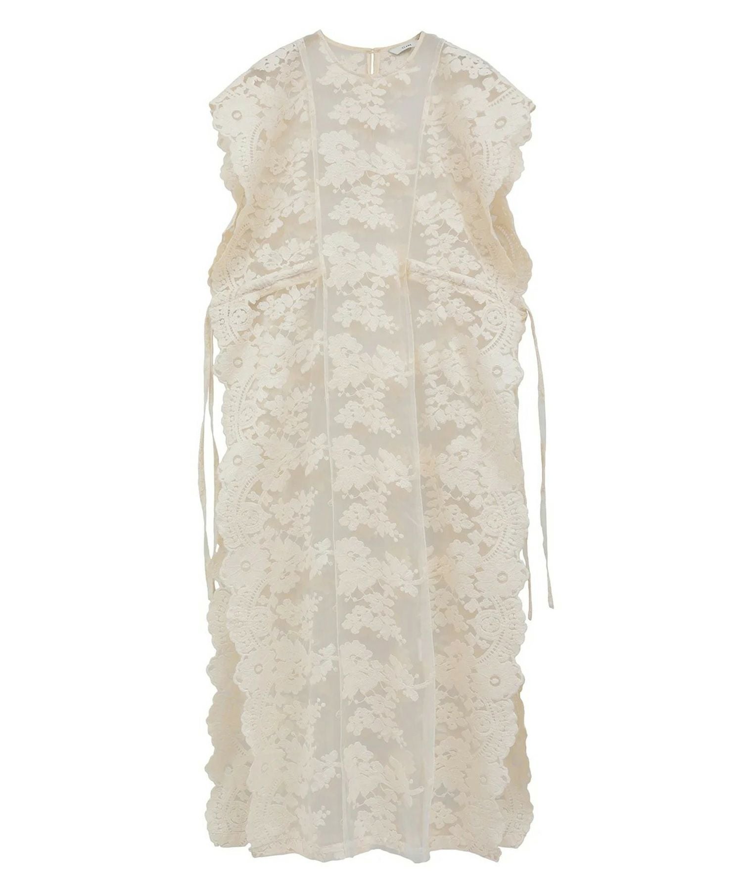 CLANE(クラネ)】 FLOWER SHEER LACE LONG TOPS｜PARIGOT ONLINE