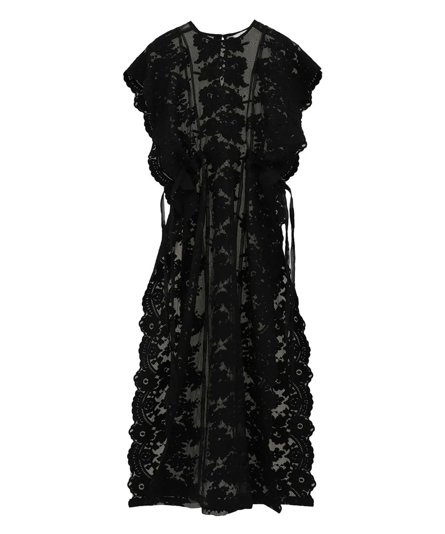 CLANE(クラネ)】 FLOWER SHEER LACE LONG TOPS｜PARIGOT ONLINE