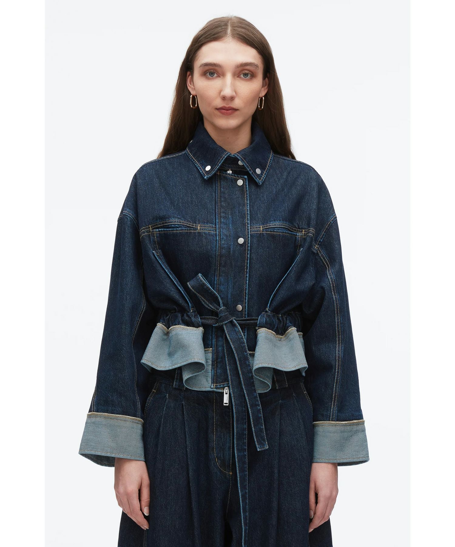 3.1 Phillip Lim(スリーワン フィリップリム)】 BOXY DENIM JACKET