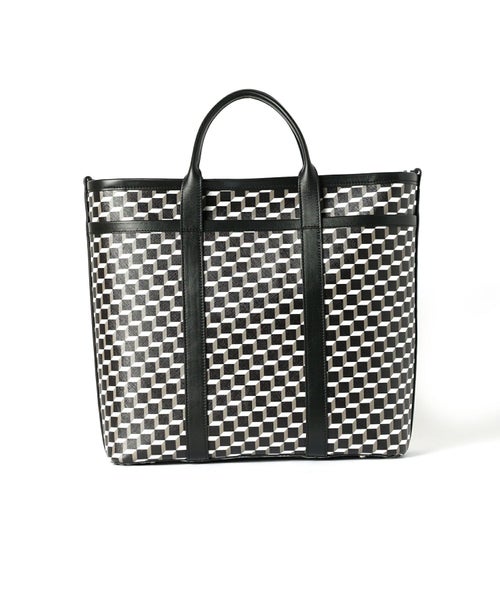 CANVAS CUBE-BLACK-WHITE-BLACK