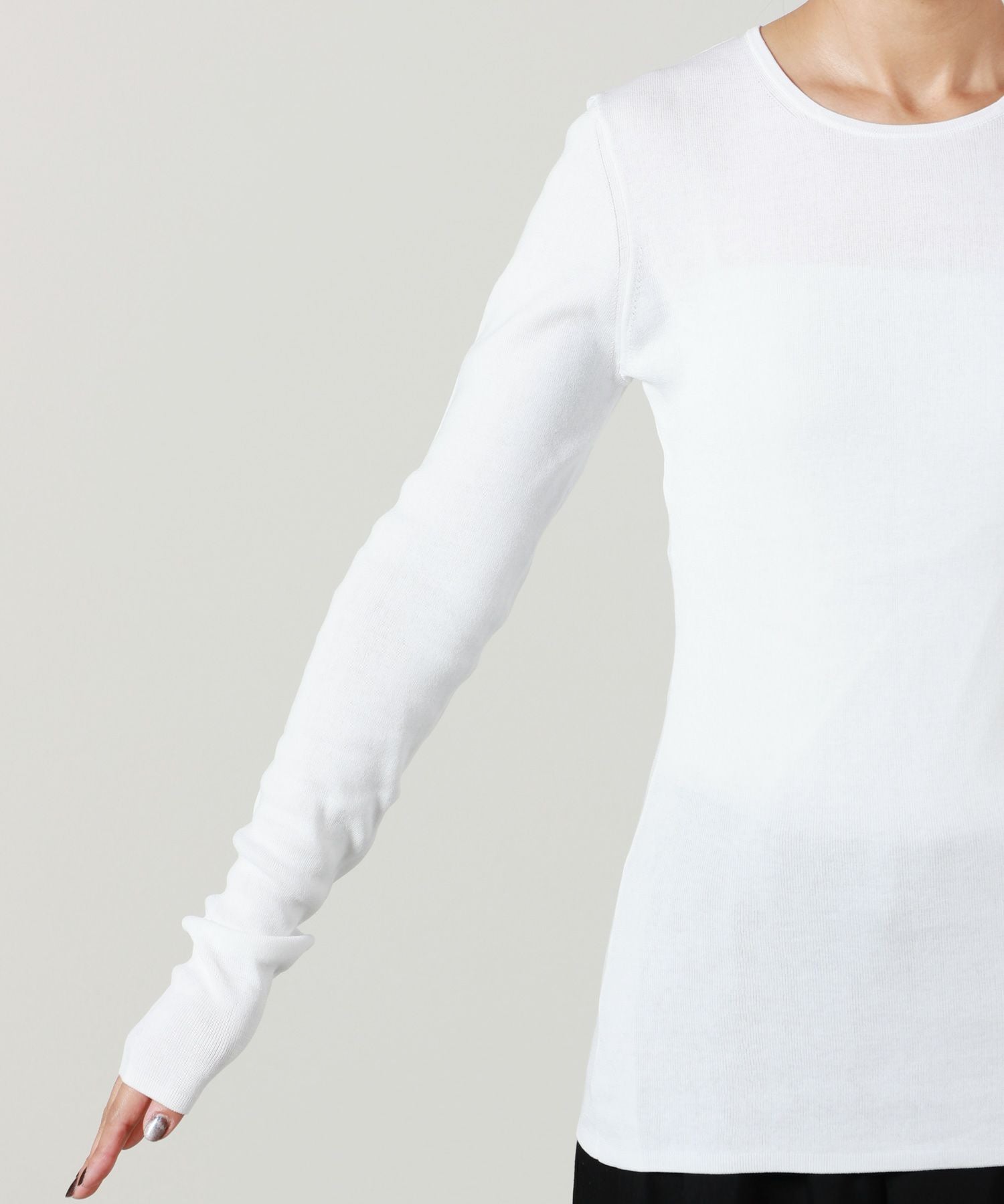 TOTEME(トーテム)】 Compact cotton top｜PARIGOT ONLINE（パリゴ