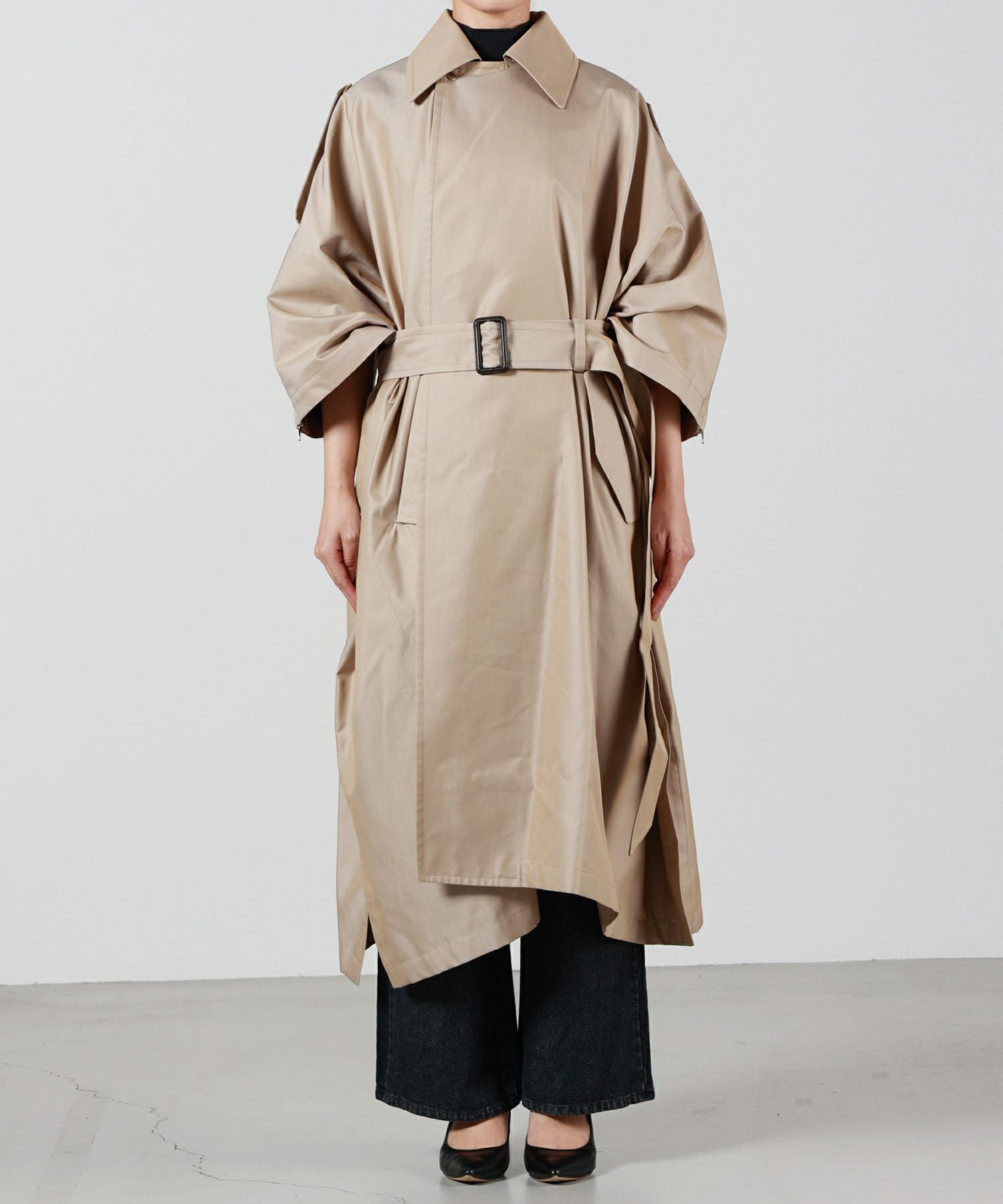 TOGA PULLA(トーガプルラ)】 TWILL PONCHO｜PARIGOT ONLINE（パリゴ