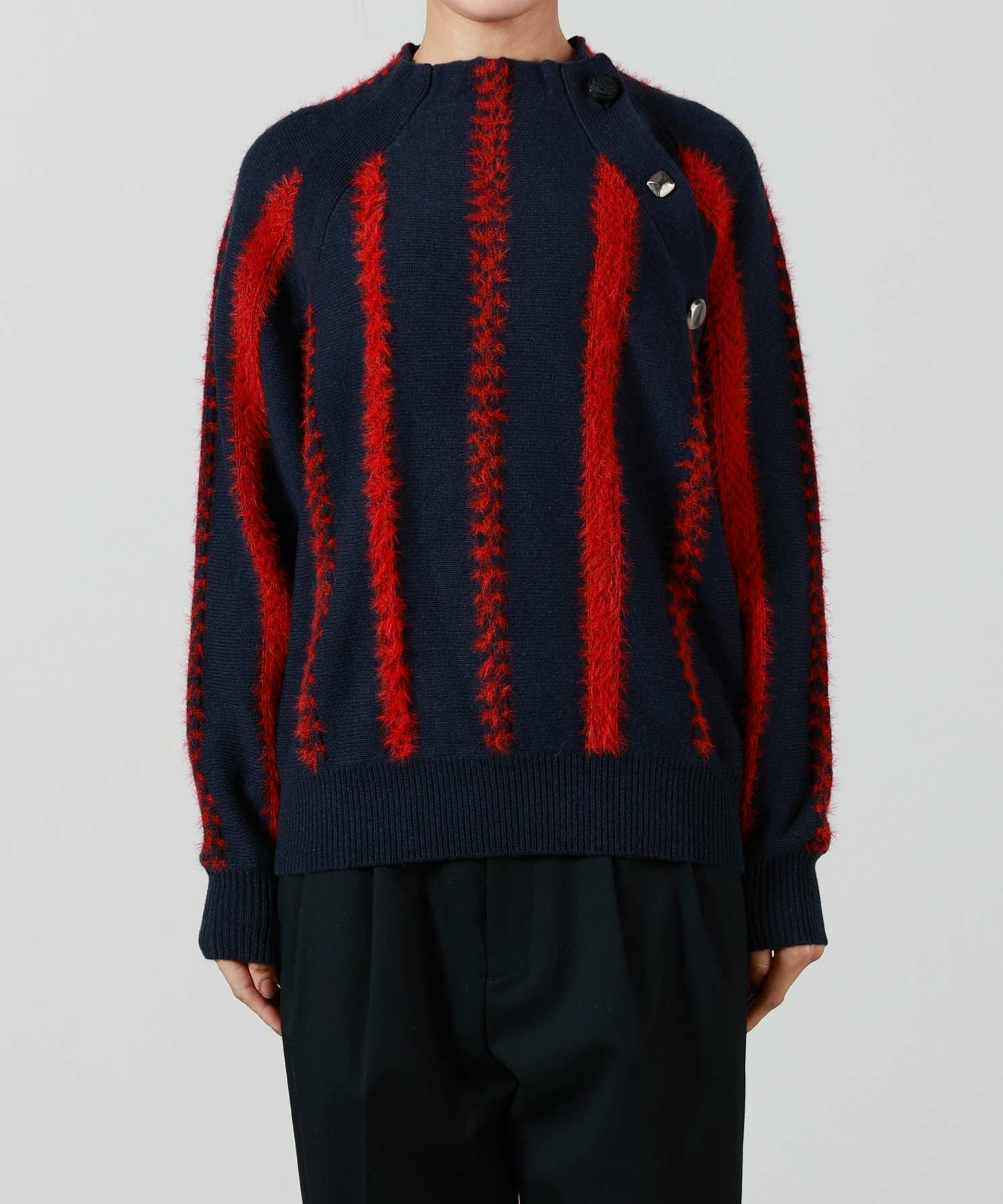 TOGA PULLA(トーガプルラ)】 STRIPE KNIT PULLOVER｜PARIGOT ONLINE