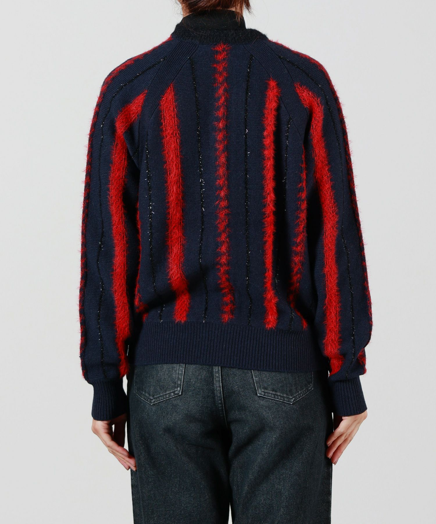 TOGA PULLA(トーガプルラ)】 STRIPE KNIT CARDIGAN｜PARIGOT ONLINE