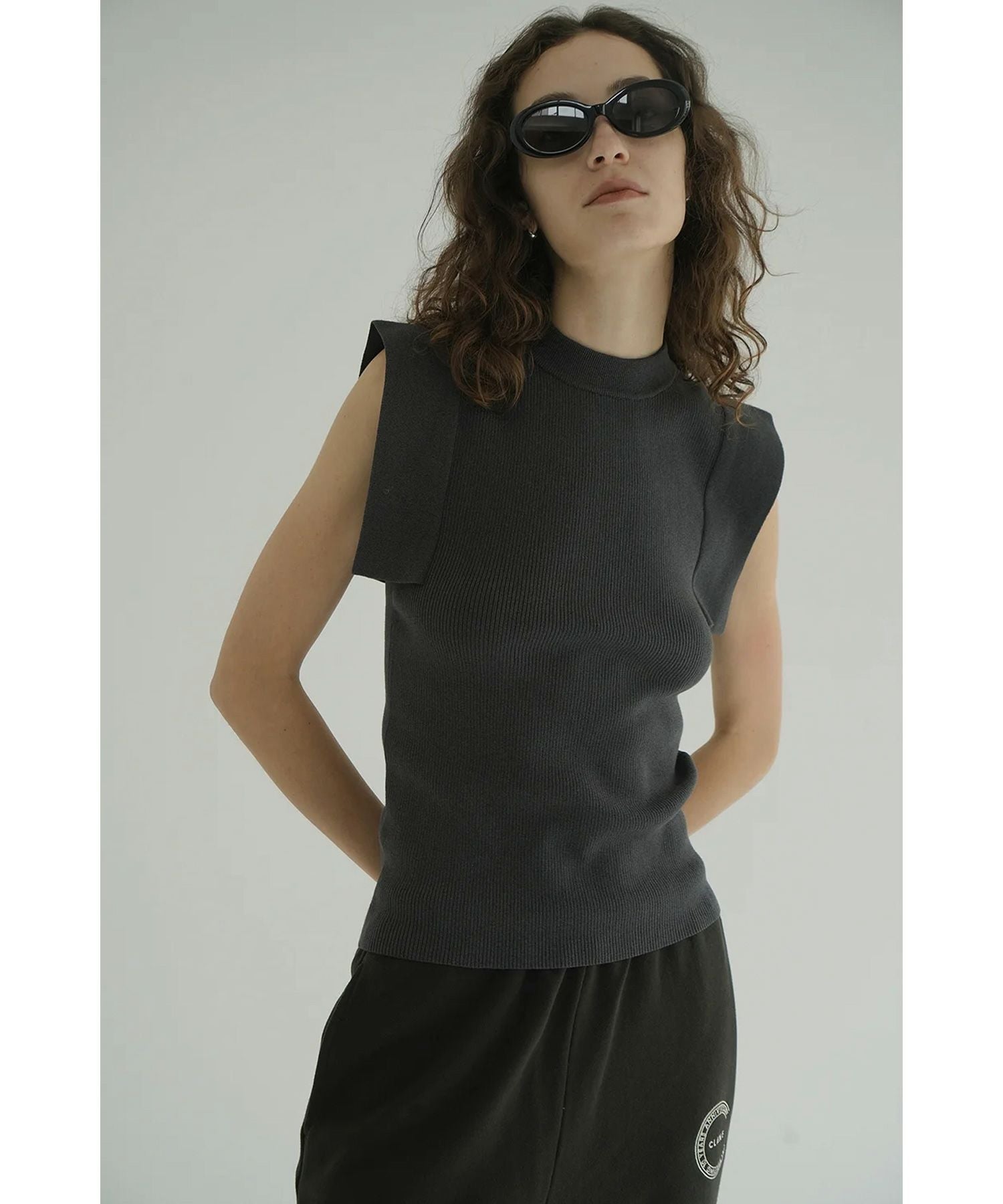 店舗在庫詳細 - 【CLANE(クラネ)】 SQUARE SLEEVE KNIT TOPS | PARIGOT