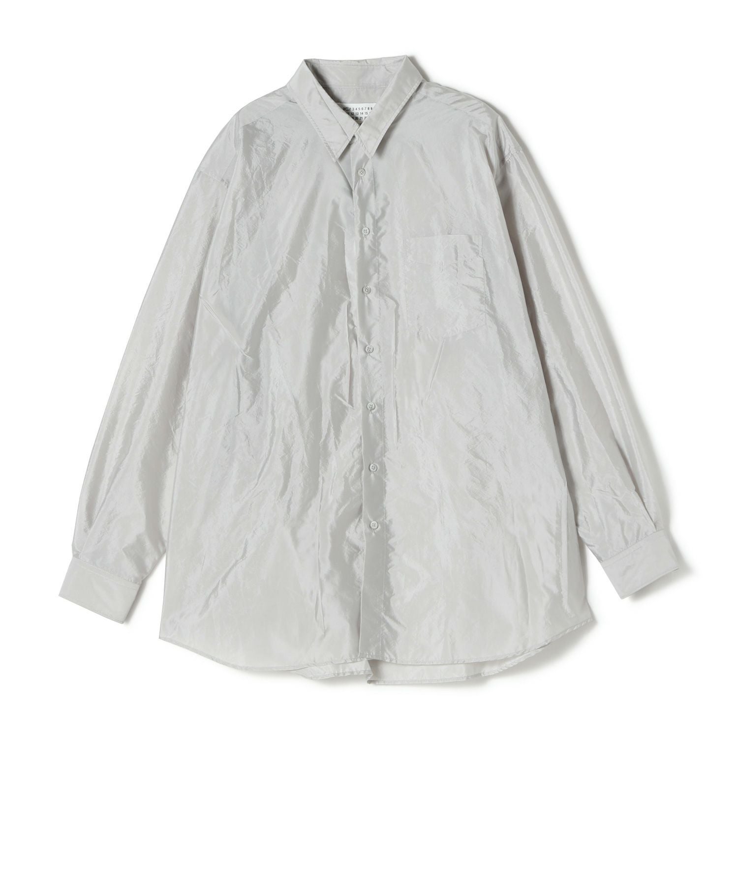 Maison Margiela(メゾンマルジェラ)】 オーバーサイズ長袖シャツ Maison Margiela(メゾンマルジェラ)】 オーバーサイズ長袖シャツ