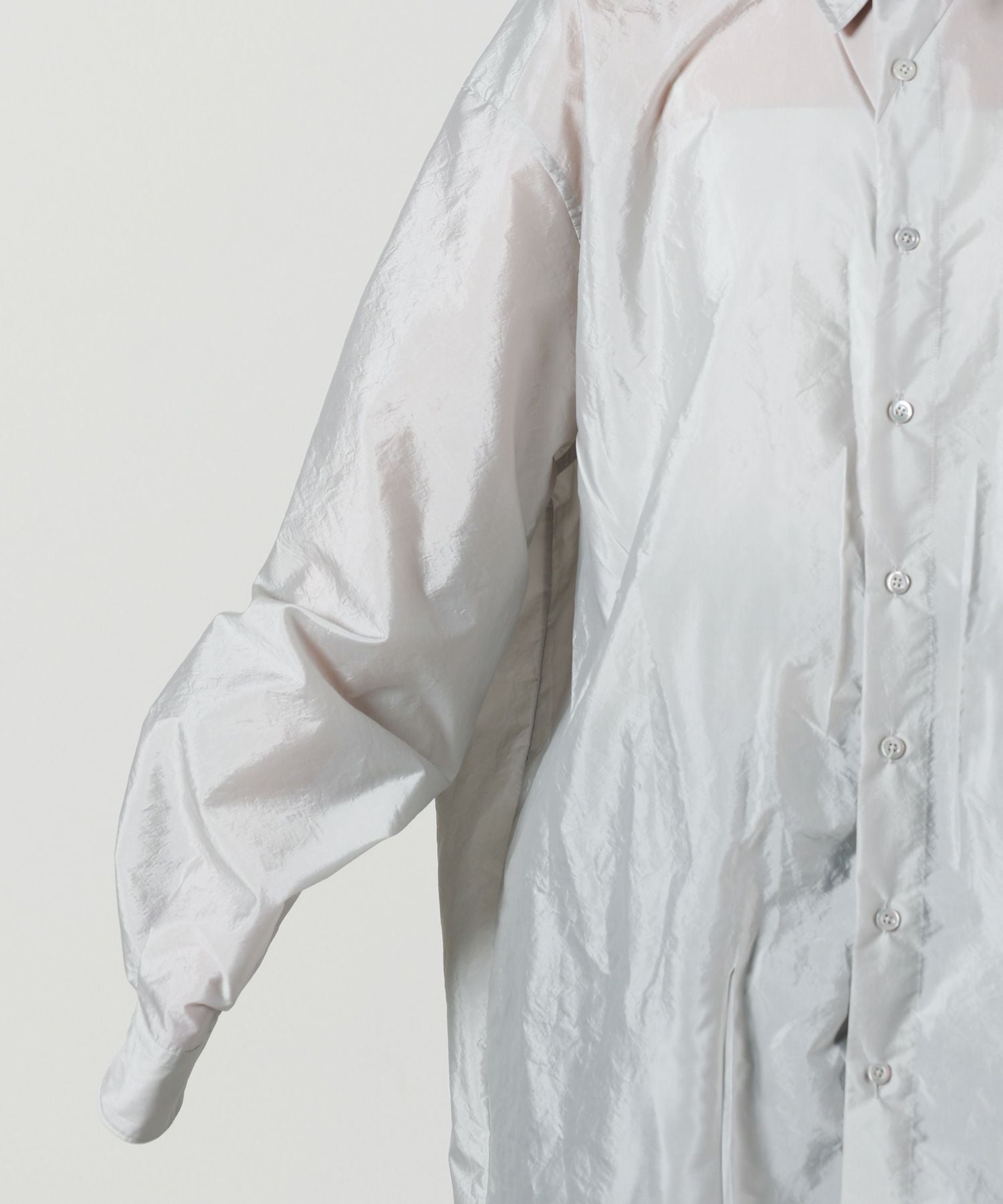 6261 メゾンマルジェラ オーバーサイズシャツ ホワイト Maison Margiela ホワイトオックスフォードシャツ デイリー