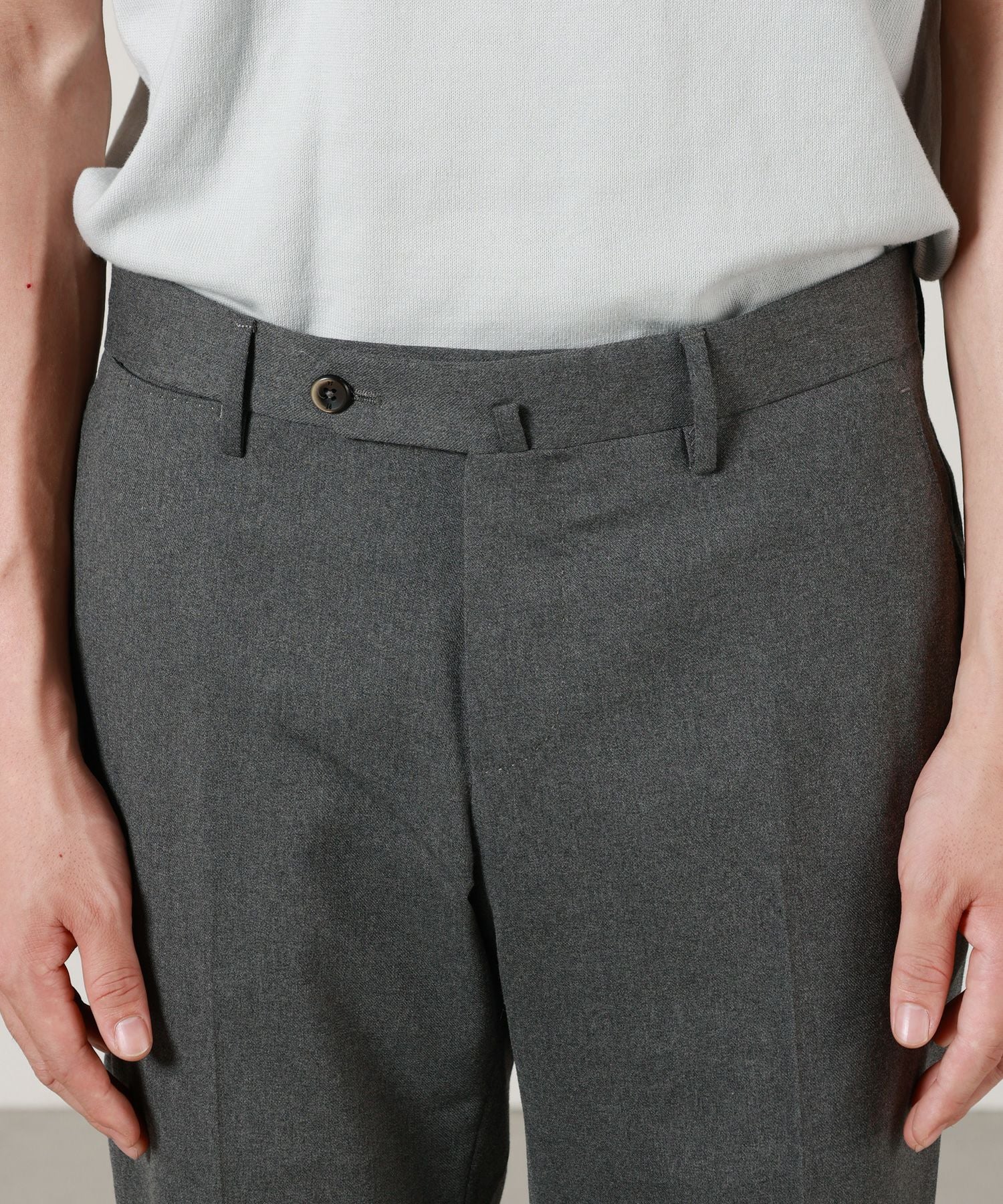 PT TORINO(ピーティトリノ)】 SLIM FIT WASHABLE LIGHT TECHNO WOOL