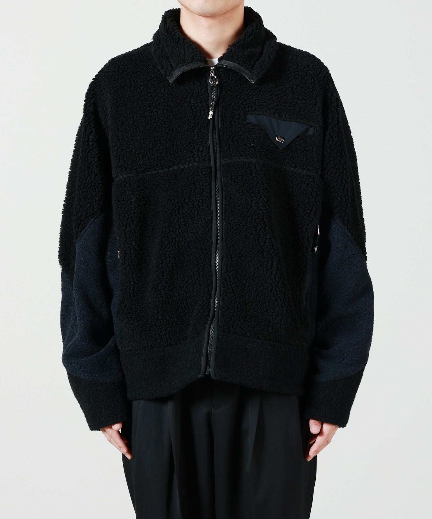 TOGA VIRILIS(トーガ ビリリース)】 WOOL JERSEY BLOUSON｜PARIGOT