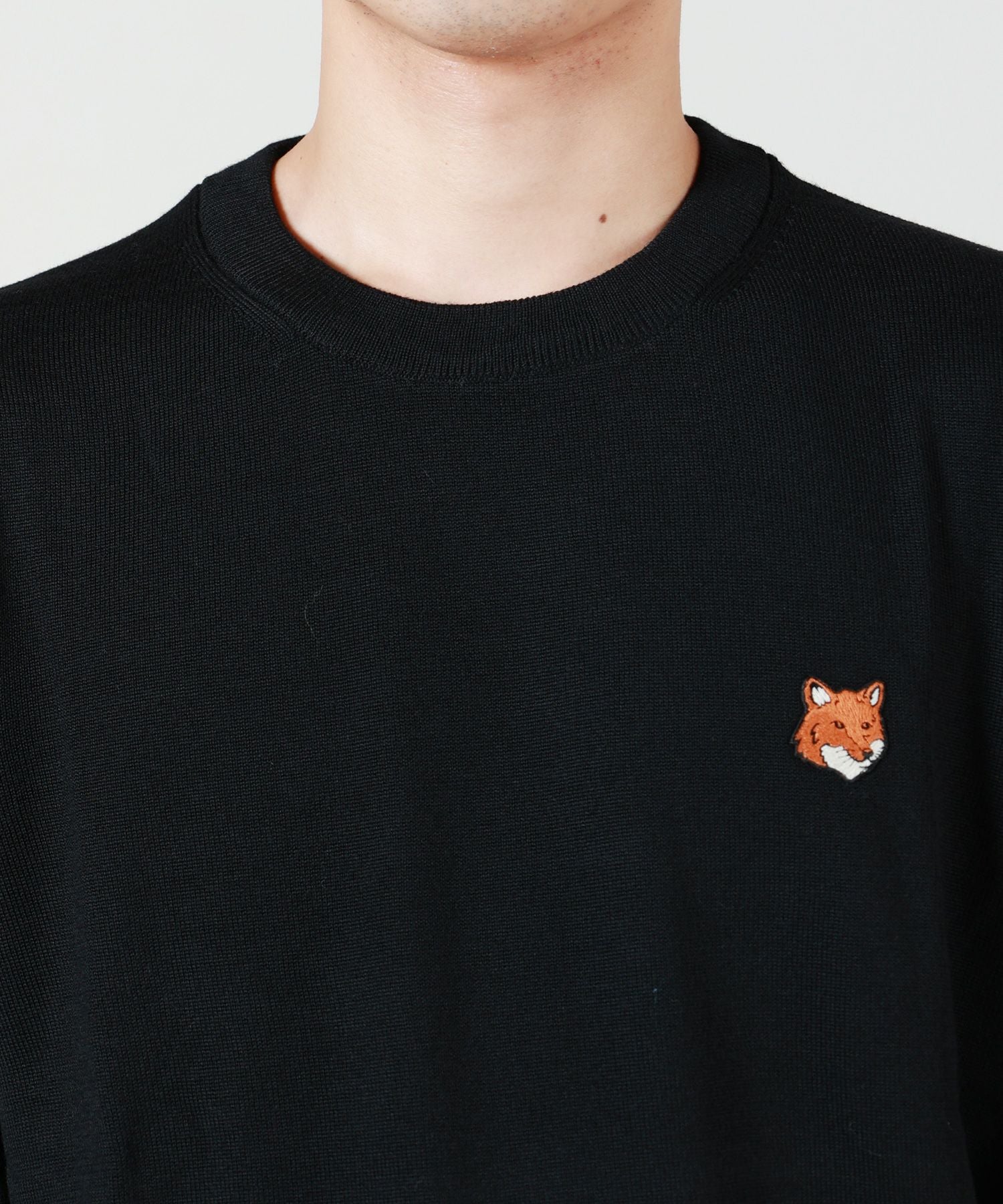 MAISON KITSUNE(メゾンキツネ)】 フォックスヘッド メリノレギュラー