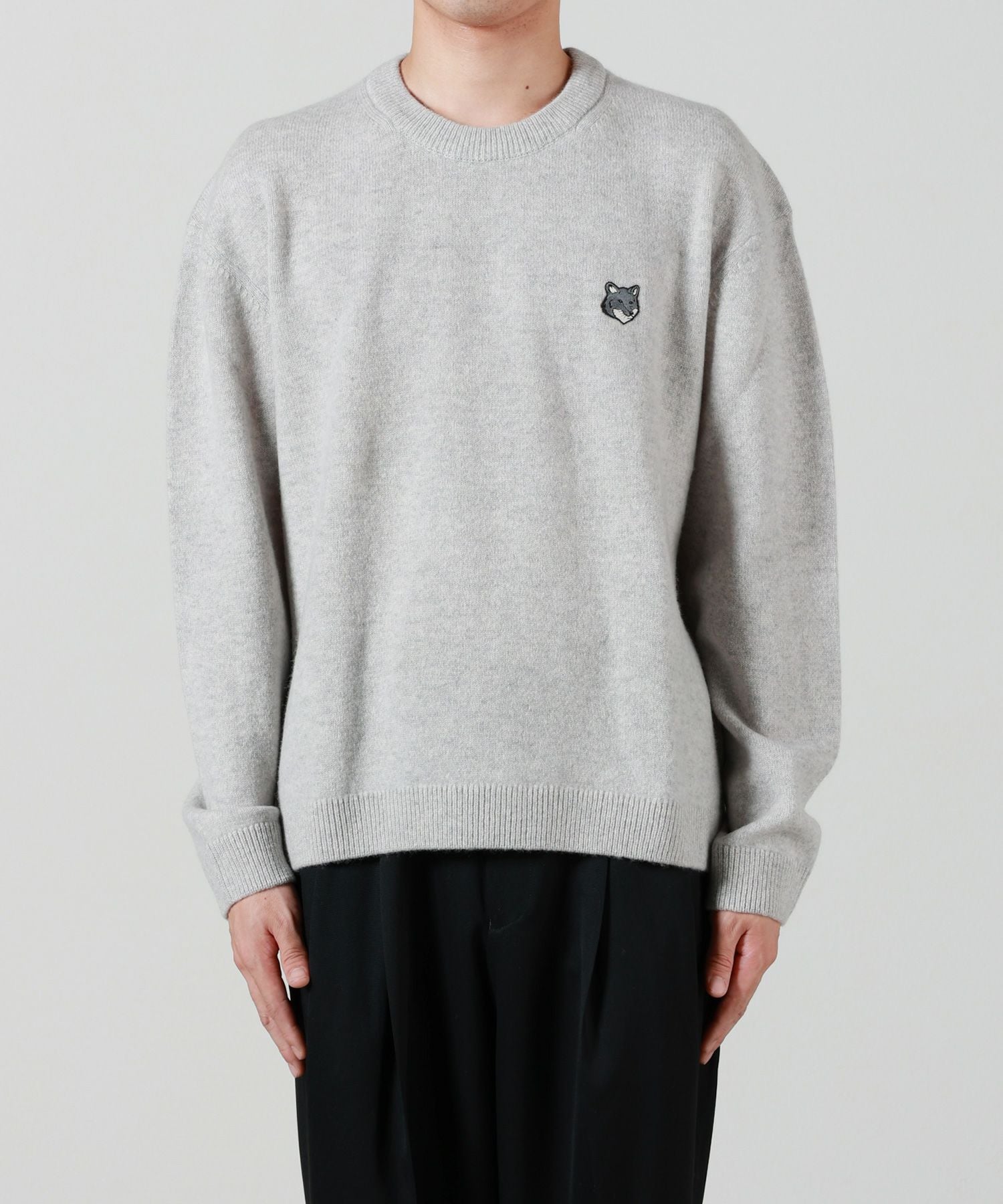 MAISON KITSUNE(メゾンキツネ)】 フォックスヘッド ラムウール