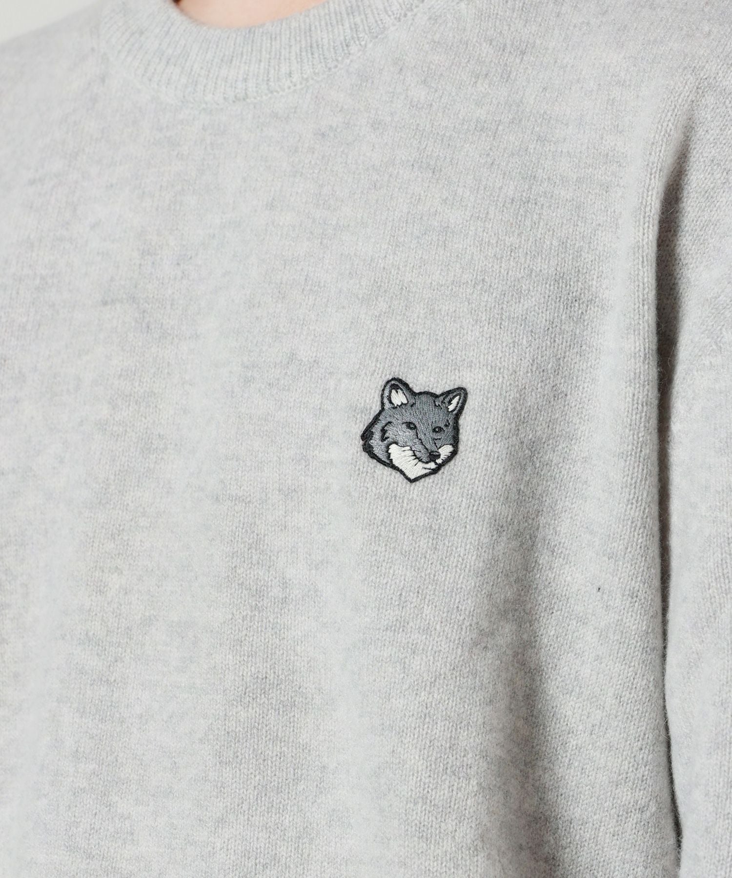 MAISON KITSUNE(メゾンキツネ)】 フォックスヘッド ラムウール
