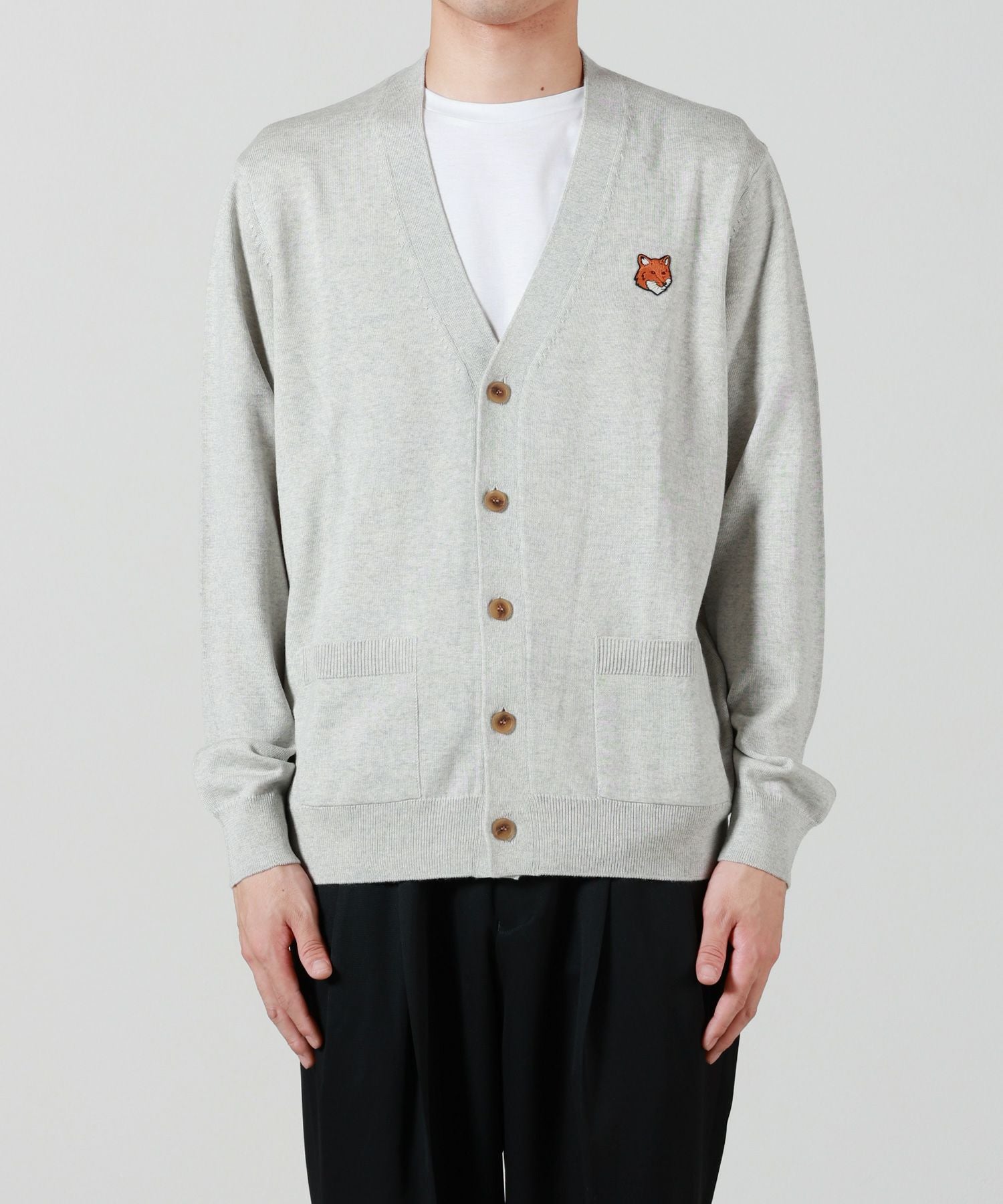MAISON KITSUNE(メゾンキツネ)】 フォックスヘッド メリノレギュラー